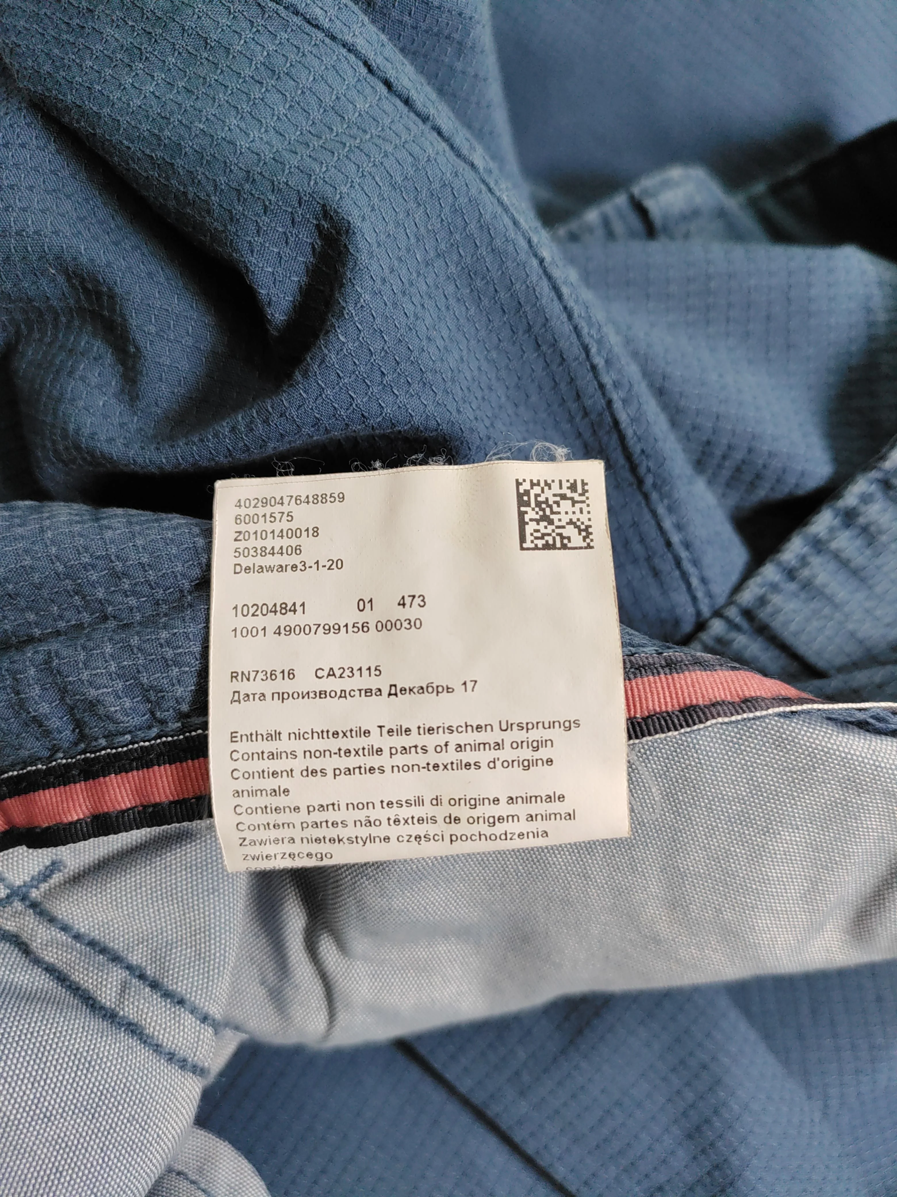 Boss Men's Trousers L Blue 100% Cotton Straight Chino - Image 6