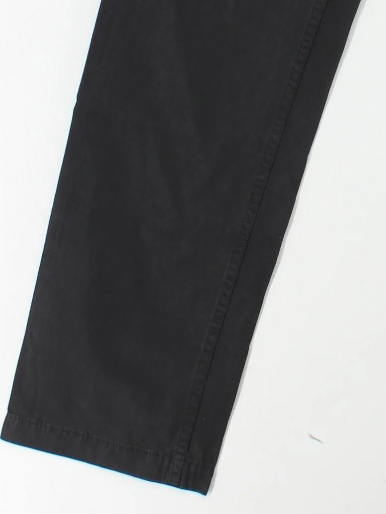 Boss Orange Men's Trousers W 30 in Black 100% Cotton Straight Chino - Image 4