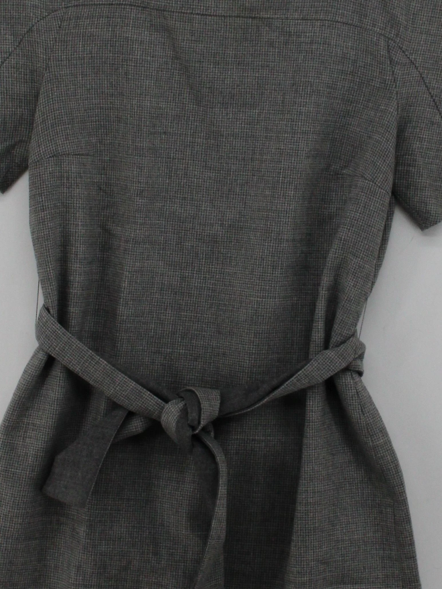 Boss Shirt Mini Dress M in Grey - Image 3