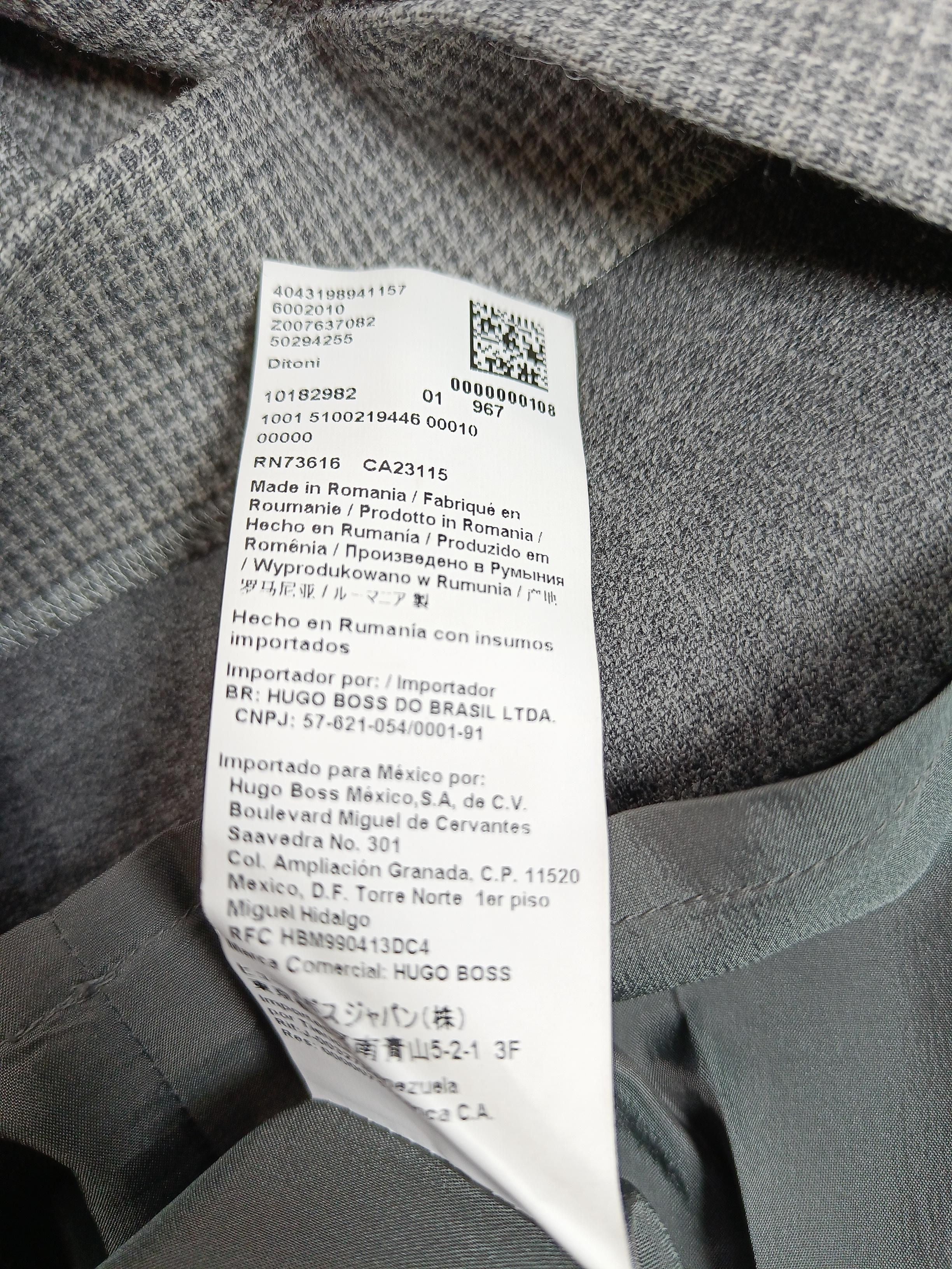 Boss Shirt Mini Dress M in Grey - Image 6