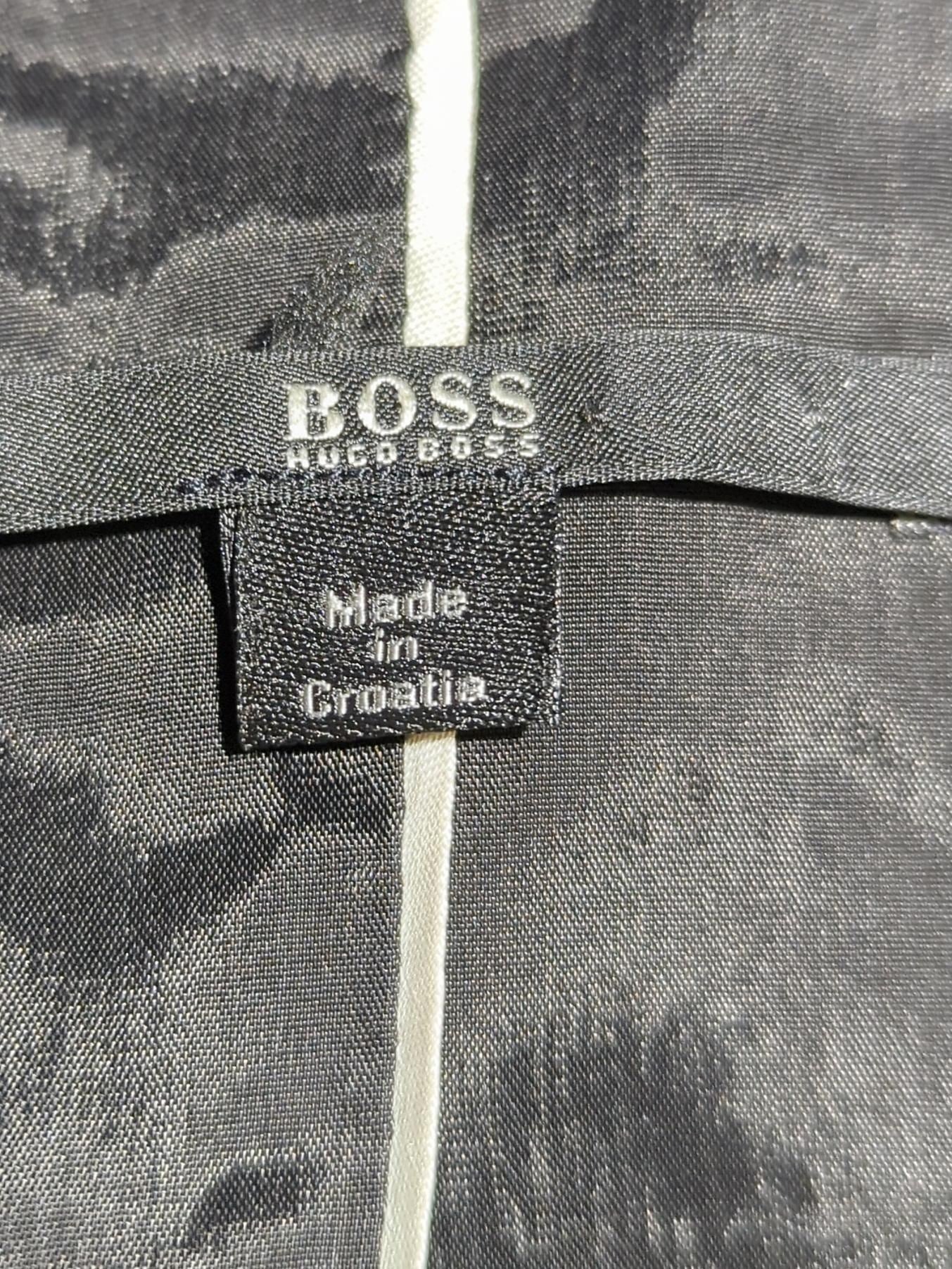 Boss Women's Blazer S Grey Viscose with Wool, Elastane Overcoat - Image 5