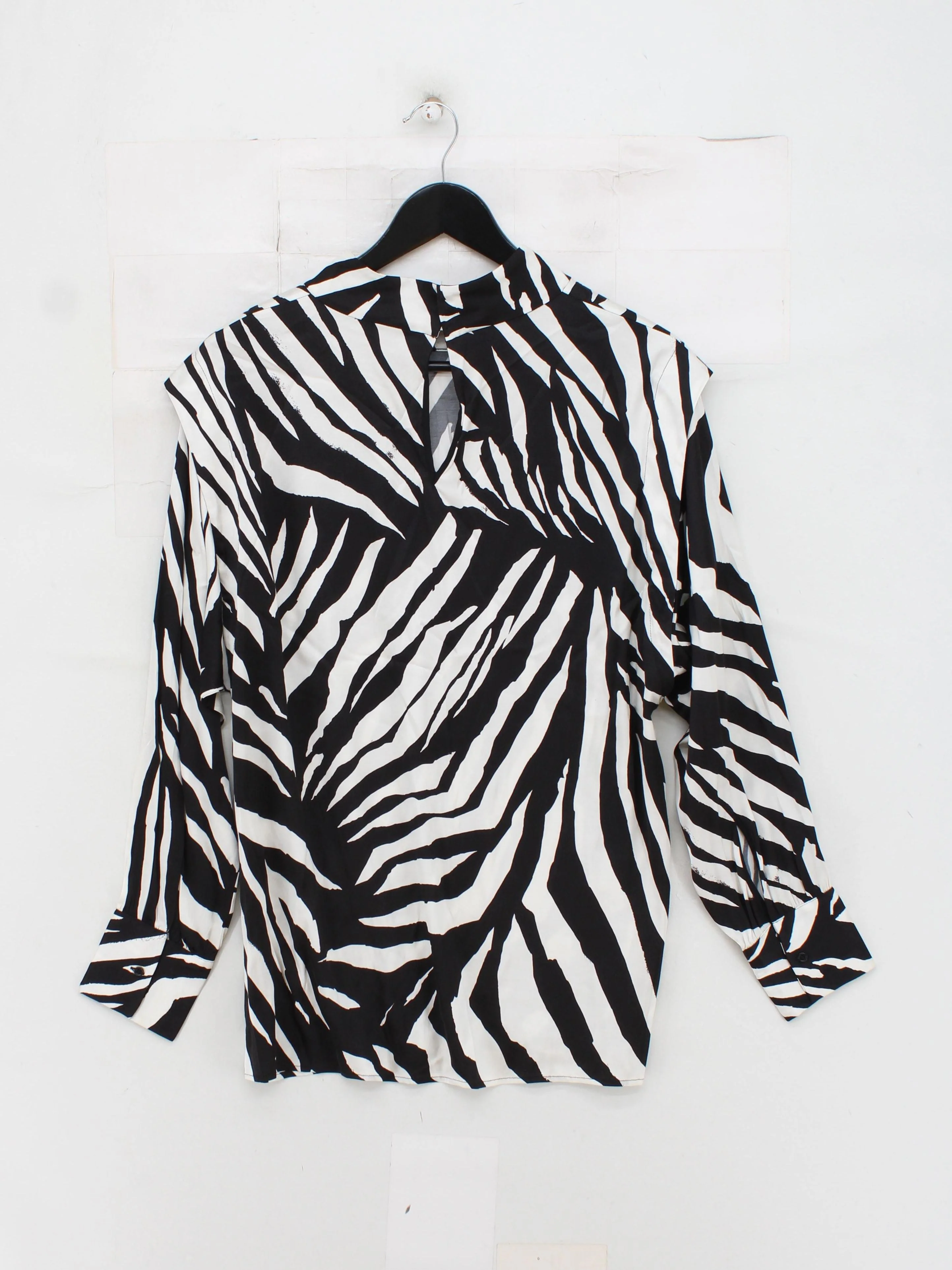 Boss Women's Top UK 12 Multi Viscose with Elastane Basic - Image 2