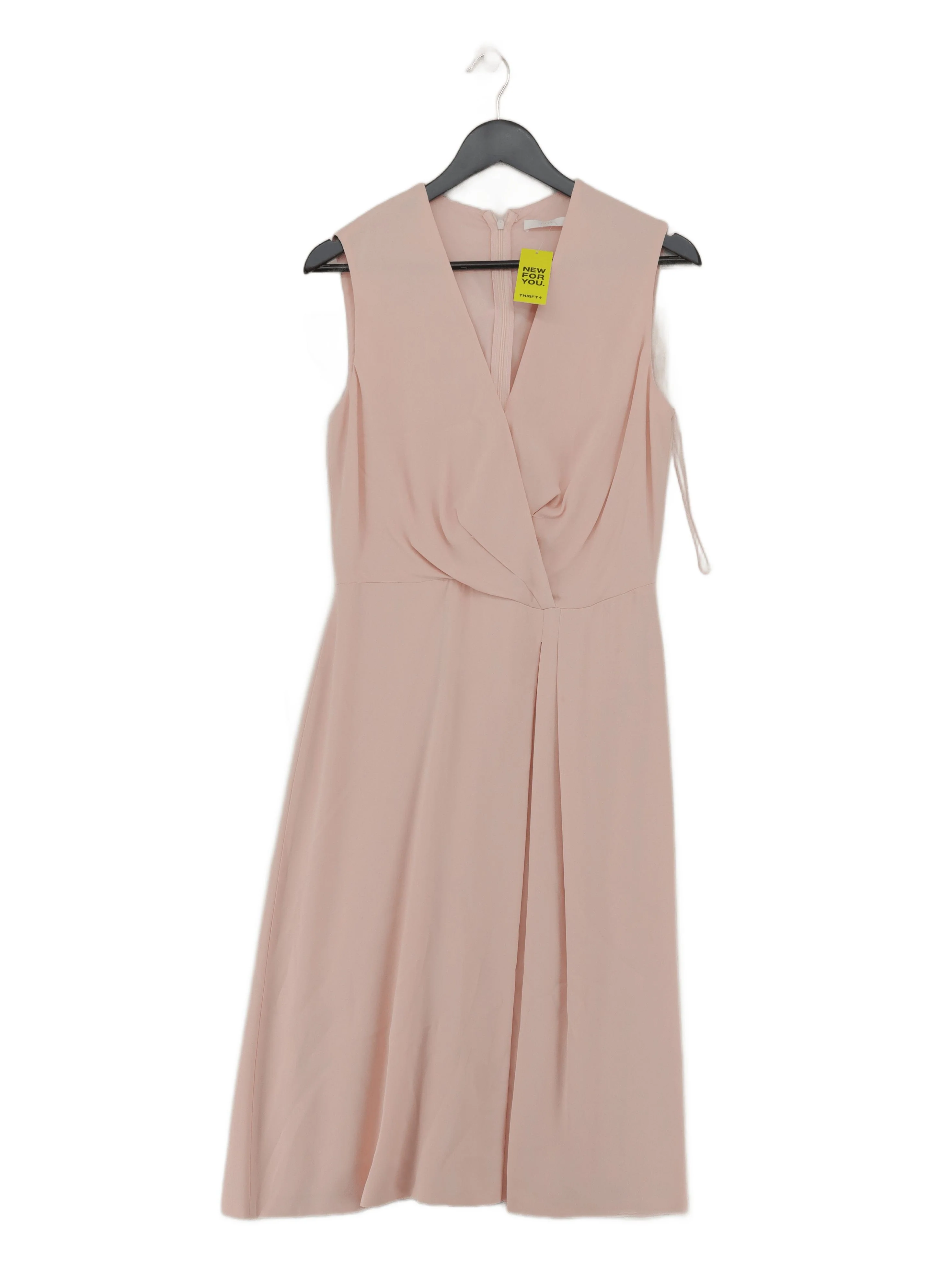 Boss Wrap Midi Dress UK10 in Pink