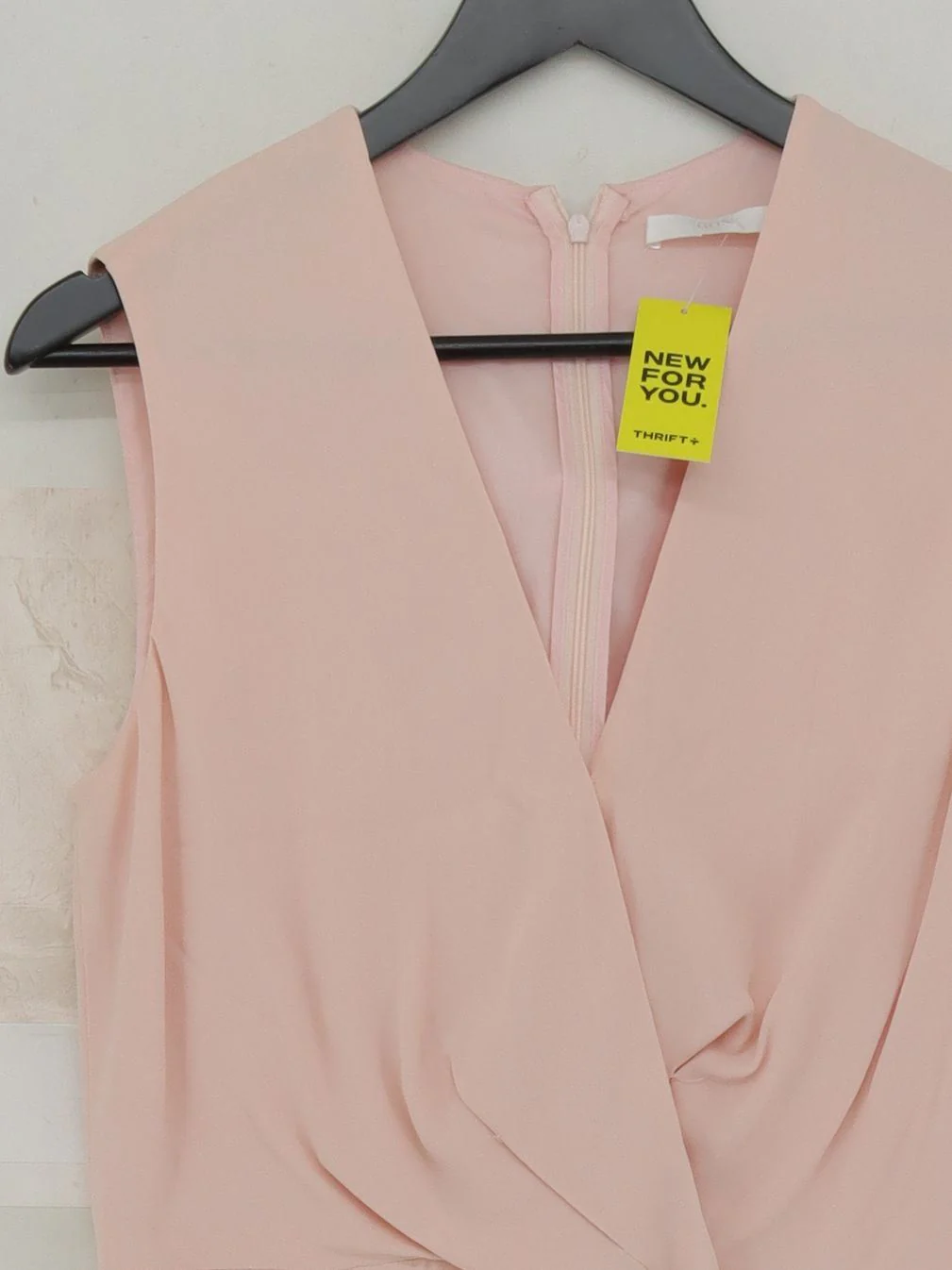 Boss Wrap Midi Dress UK10 in Pink - Image 3