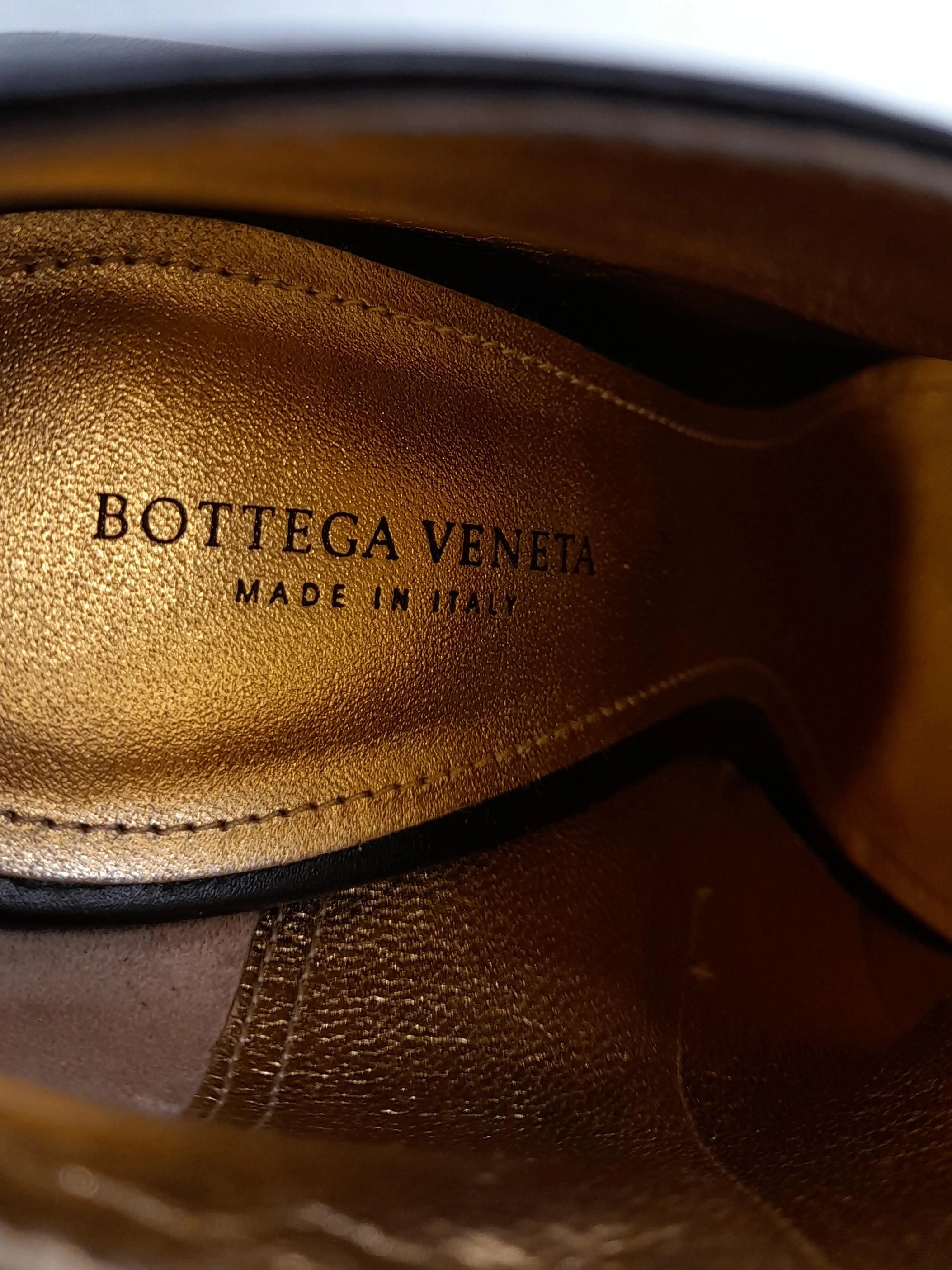 Bottega Veneta Women's Boots UK 4 Black 100% Leather Combat - Image 8