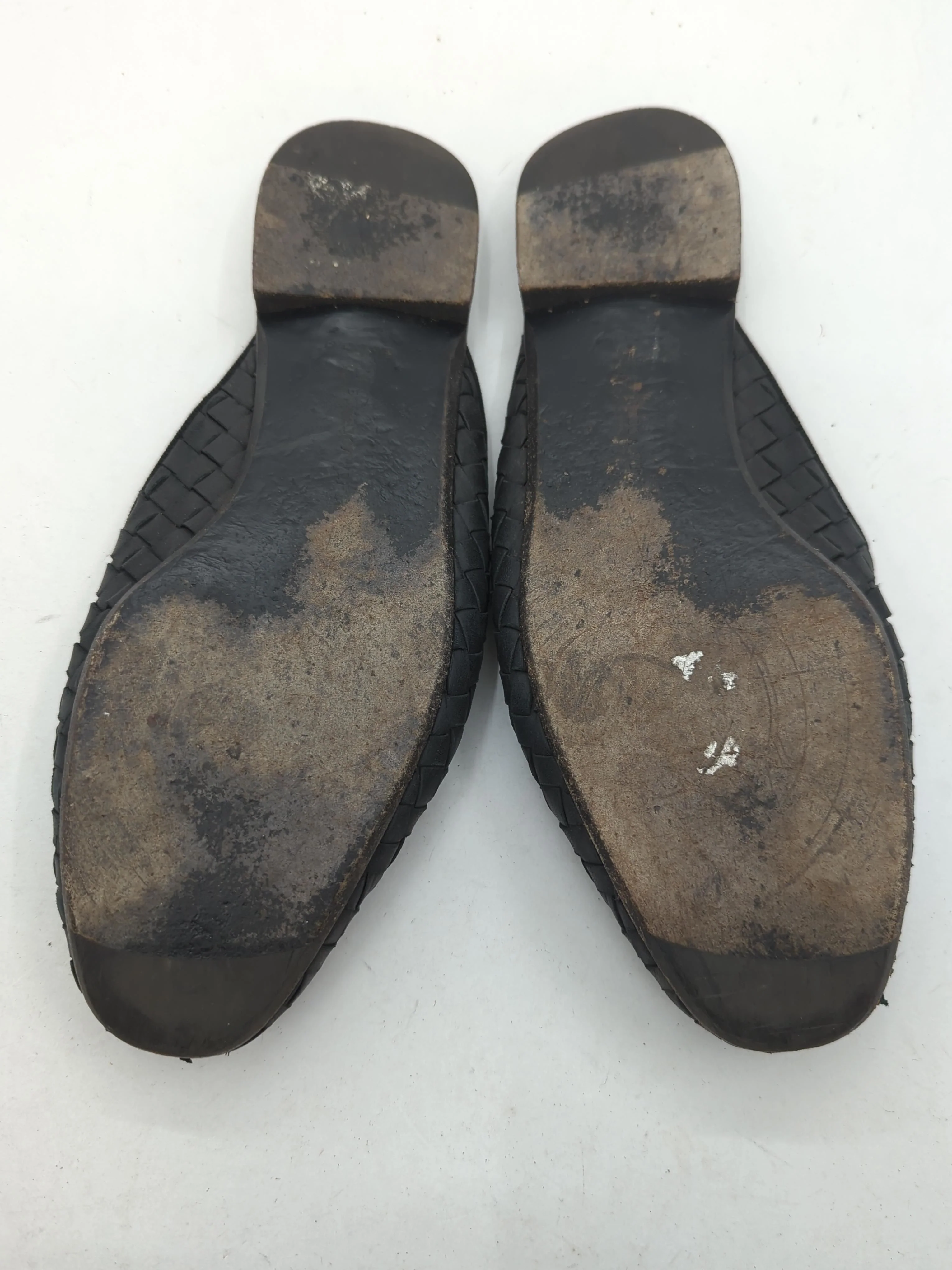 Bottega Veneta Women's Flat Shoes UK 6 Black 100% Leather Slider - Image 7