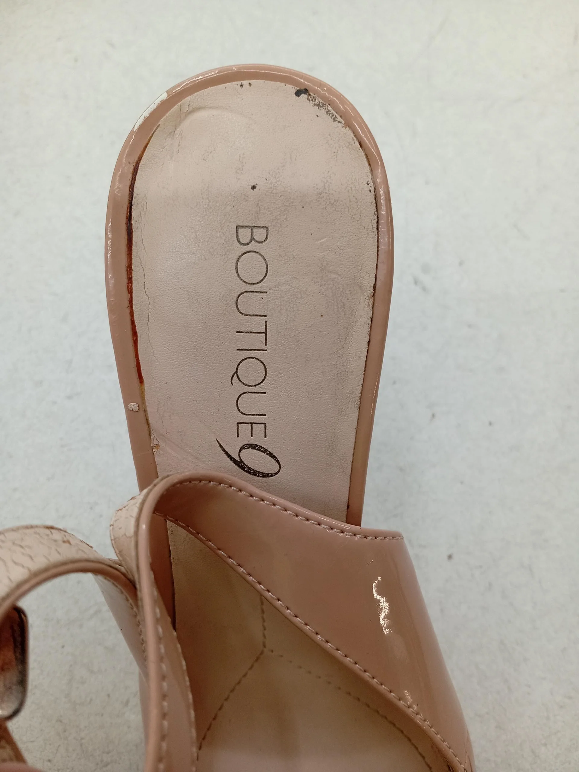 Boutique 9 Women's Heels UK 4.5 Tan 100% Leather Court - Image 6