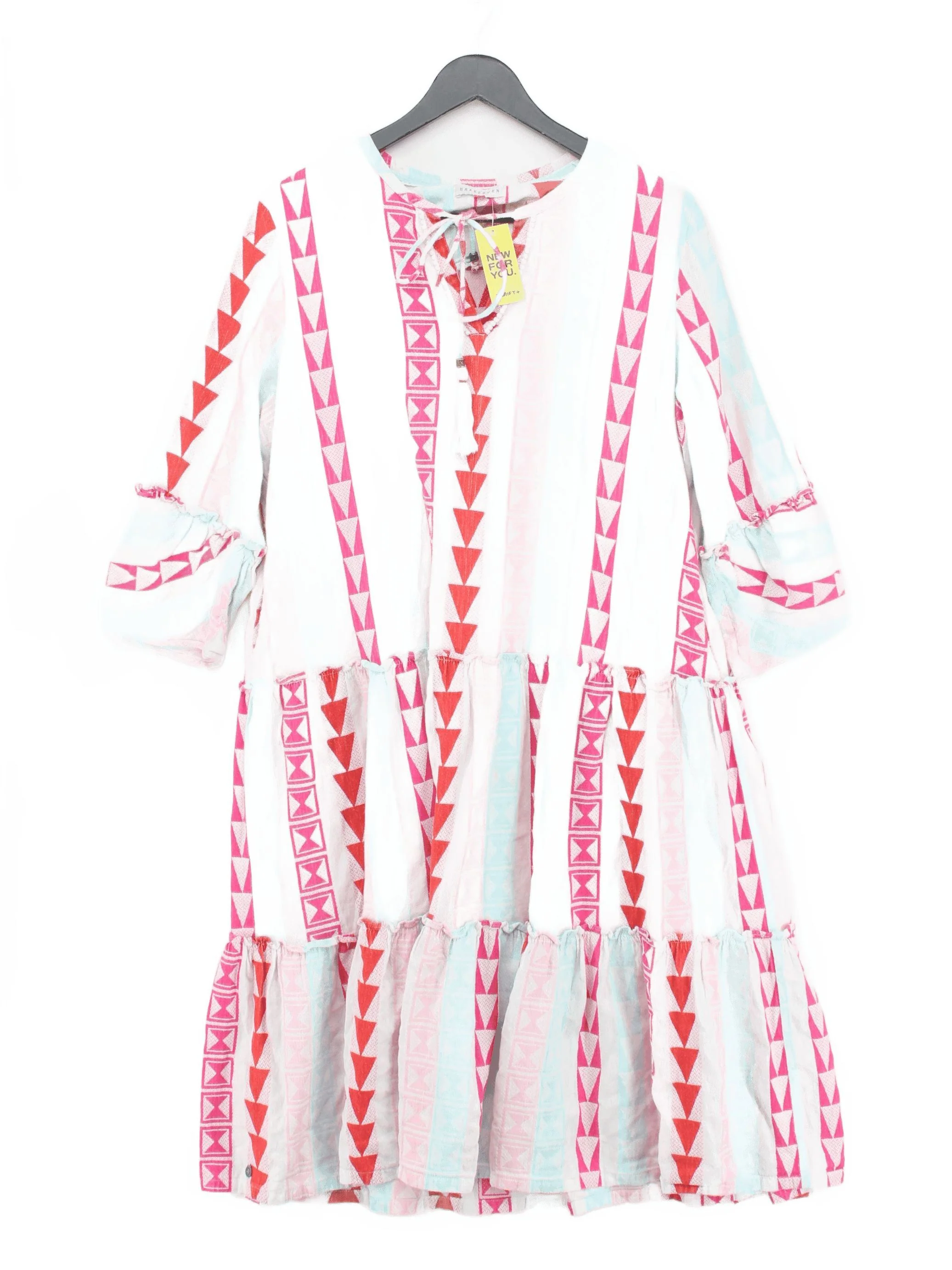 Brakeburn Jumper Mini Dress UK16 in Multi