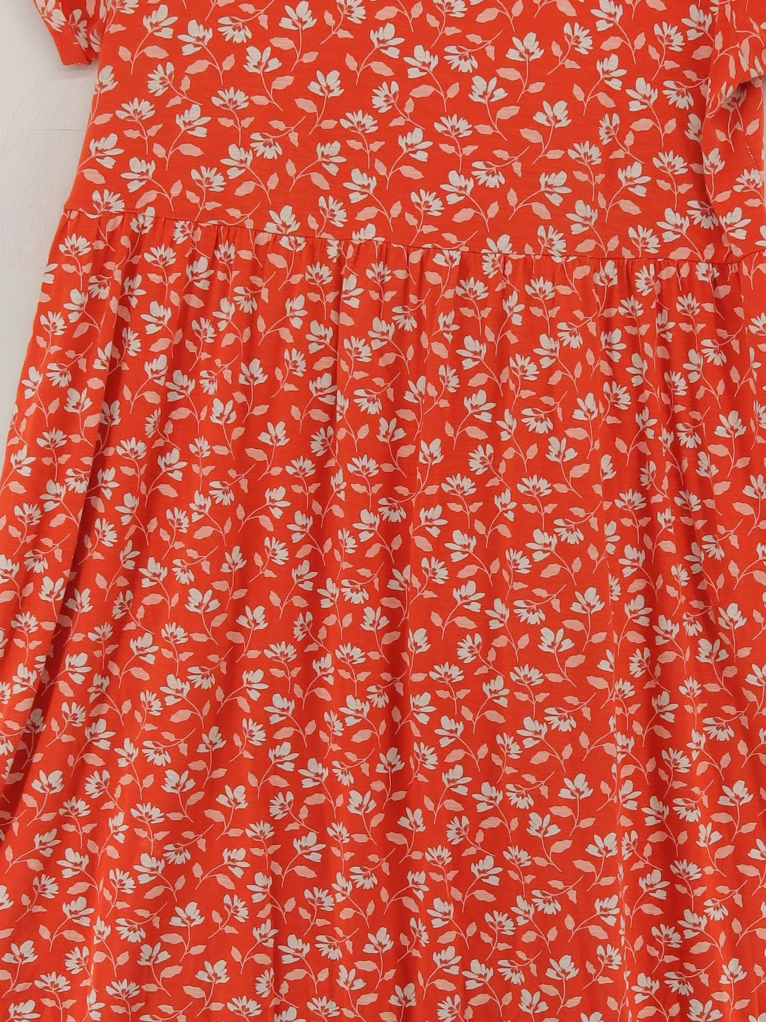 Brakeburn T-Shirt Midi Dress UK20 in Orange - Image 3