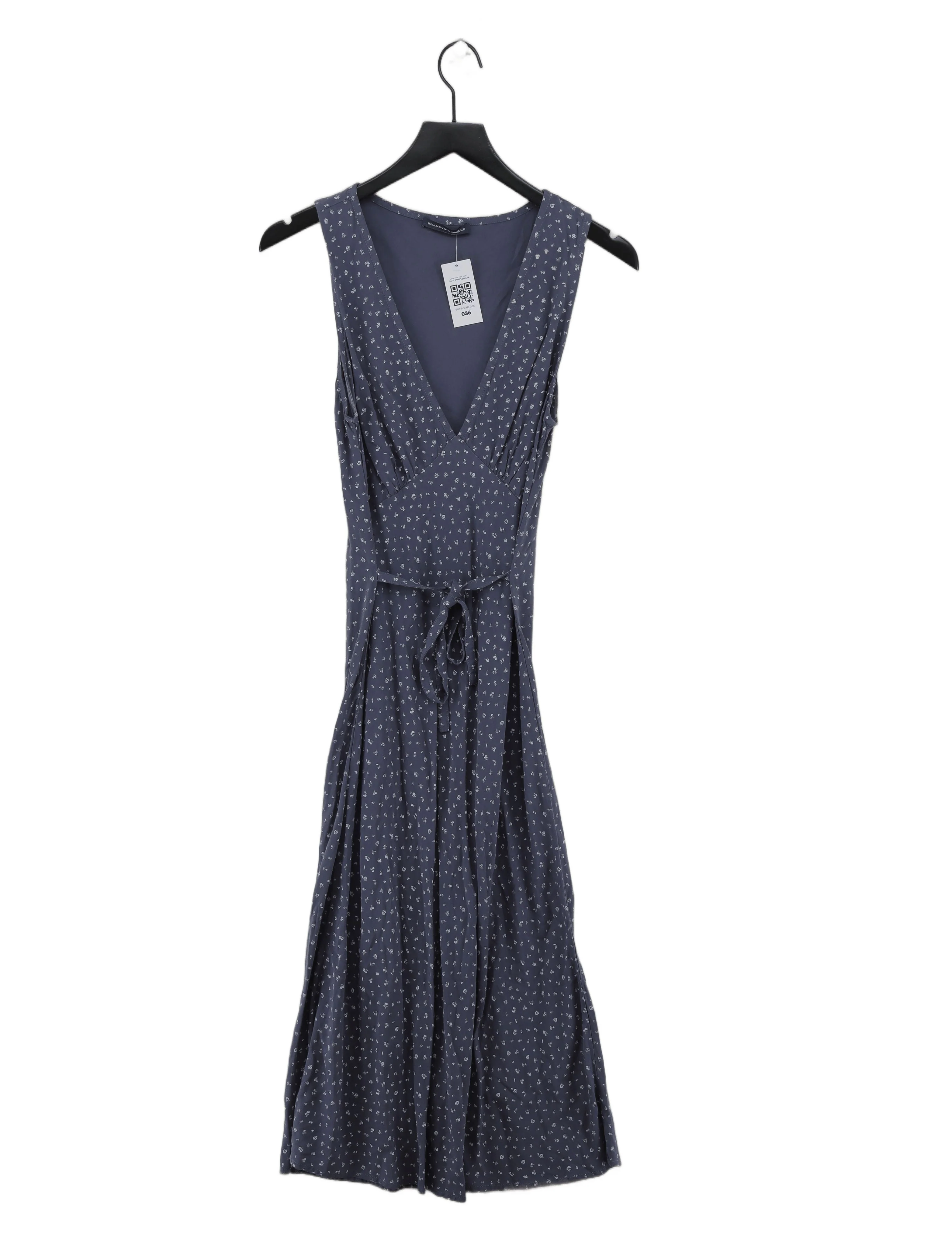 Brandy Melville A-Line Midi Dress UK6 in Blue