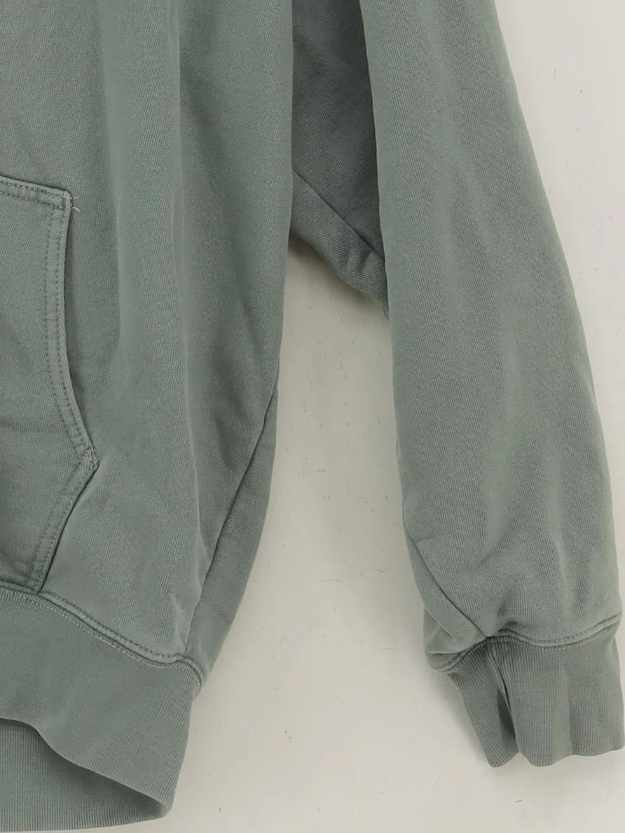 Brandy Melville Men's Hoodie XL Green 100% Other Pullover - Image 4
