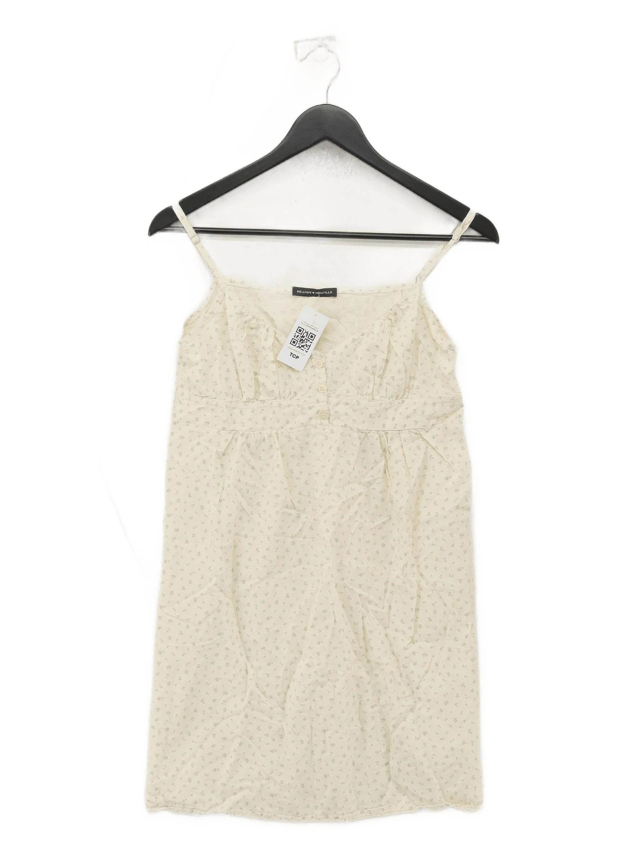 Brandy Melville Slip Mini Dress UK2 in Cream