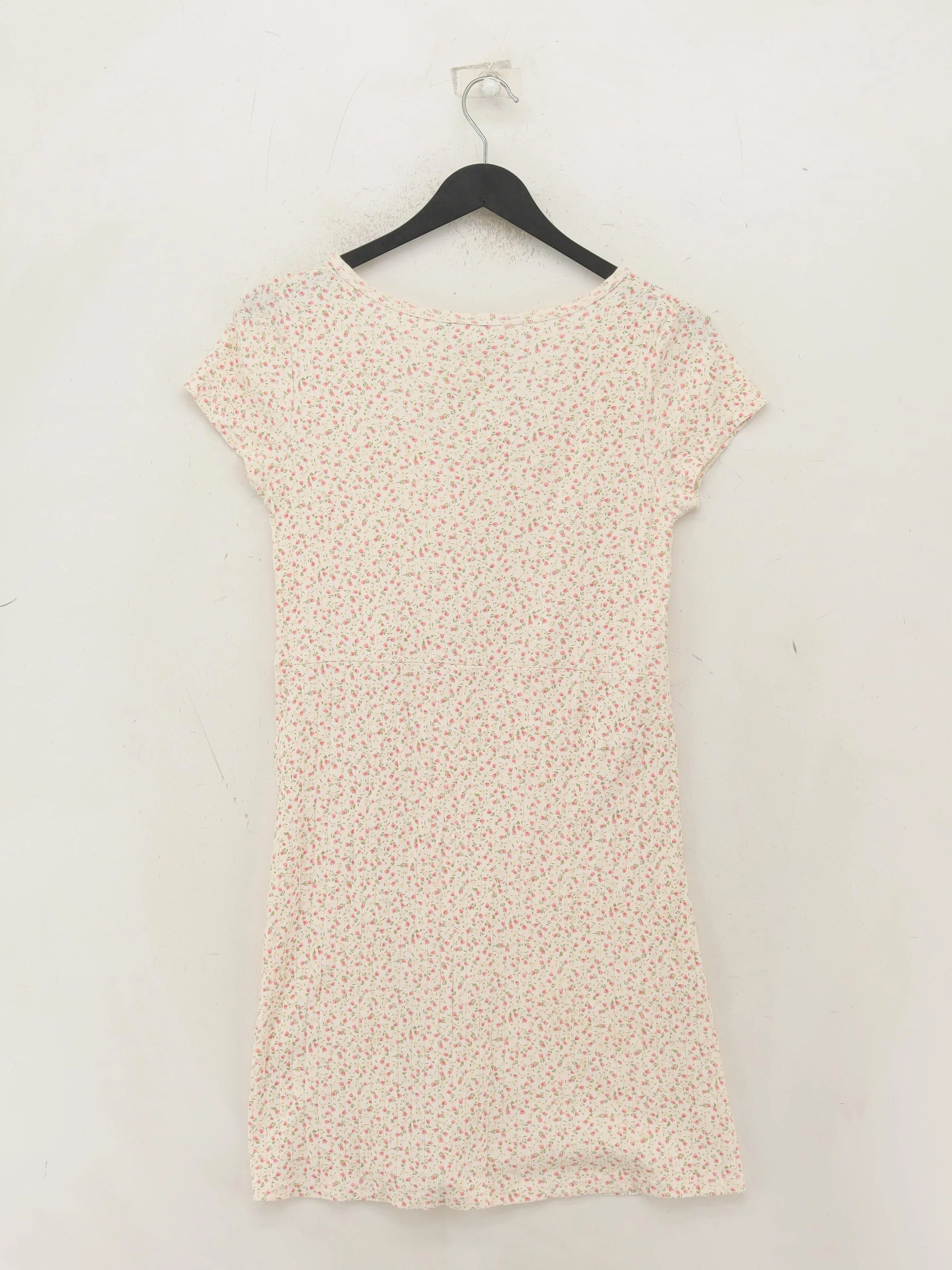 Brandy Melville T-Shirt Mini Dress S in White - Image 2