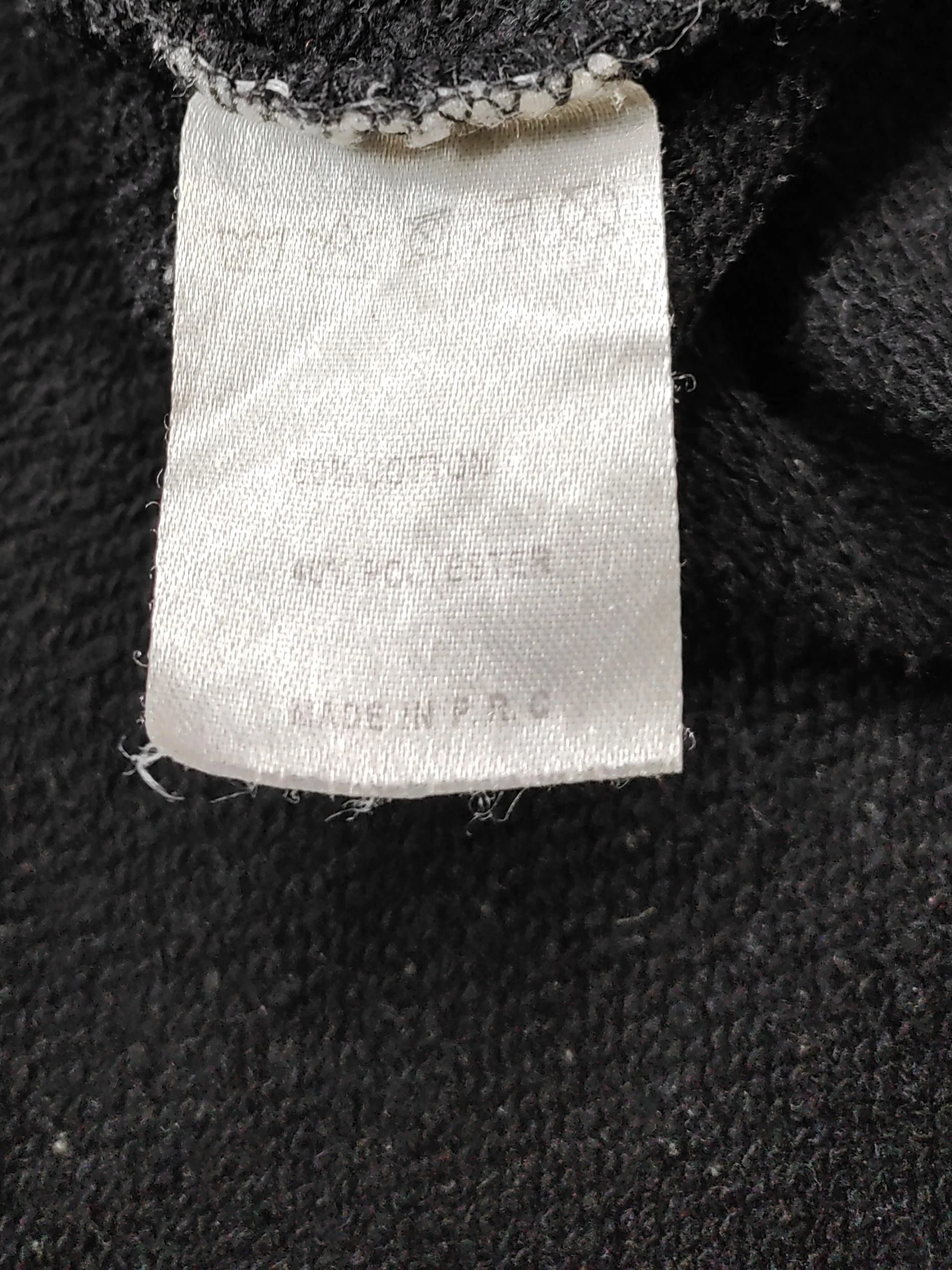 Brandy Melville Women's Hoodie M Black Cotton with Polyester Pullover - Image 7