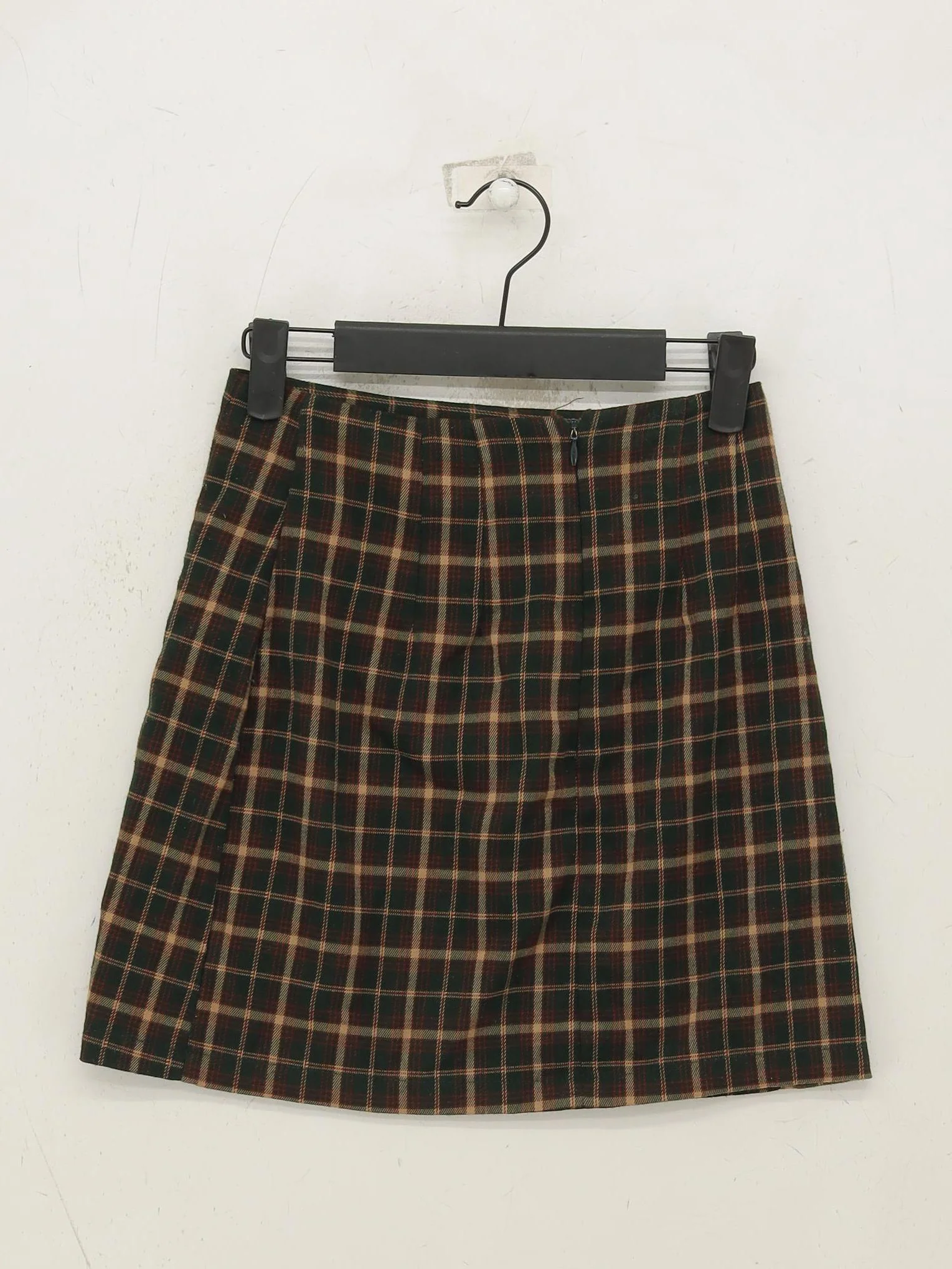 Brandy Melville Women's Mini Skirt XXS Green Polyester - Image 2