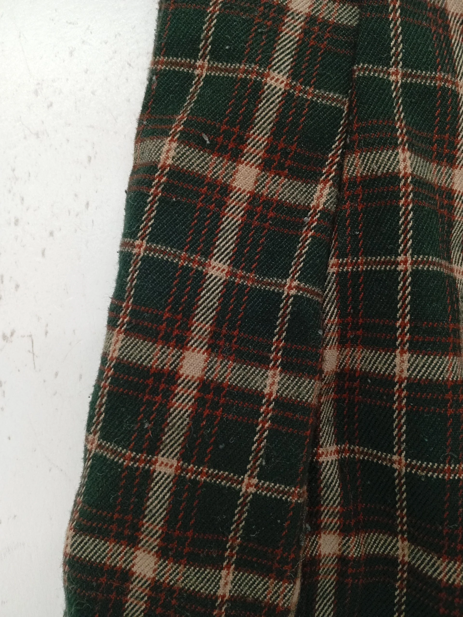 Brandy Melville Women's Mini Skirt XXS Green Polyester - Image 5