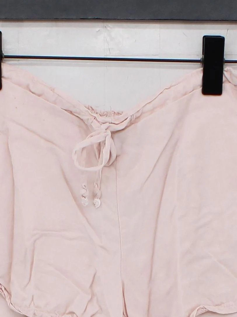 Brandy Melville Women's Shorts Pink Cotton with Viscose Sweat - Image 3