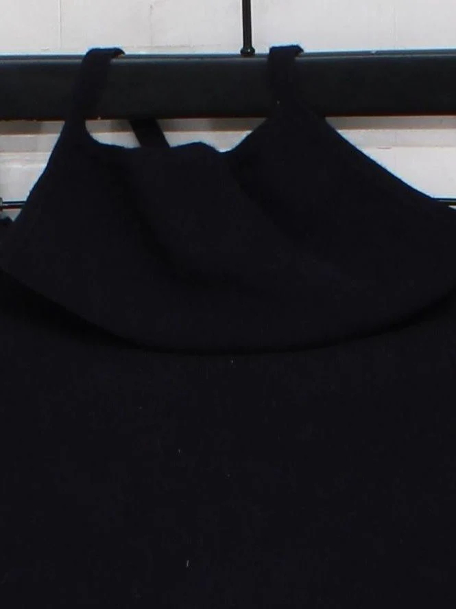 Brandy Melville Women's T-Shirt Black Viscose with Polyamide Camisole - Image 3