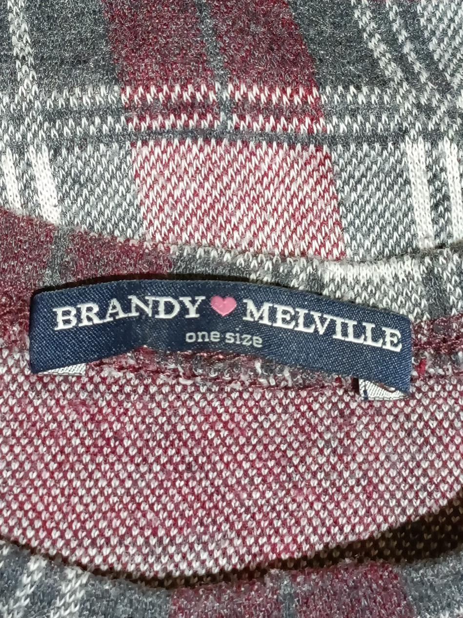 Brandy Melville Women's T-Shirt Multi Cotton with Viscose, Elastane Basic - Image 6
