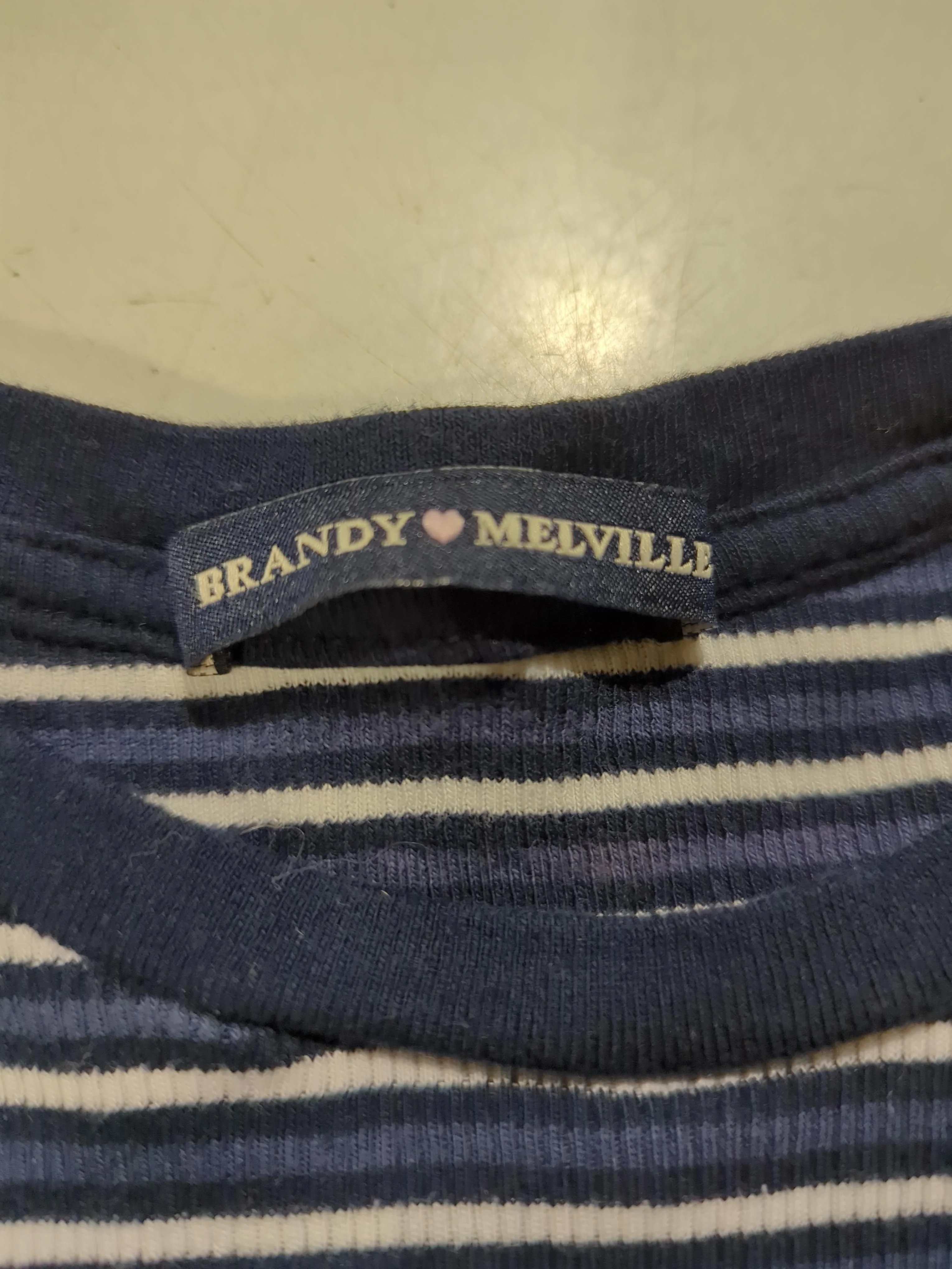 Brandy Melville Women's T-Shirt S Multi 100% Cotton Basic - Image 5