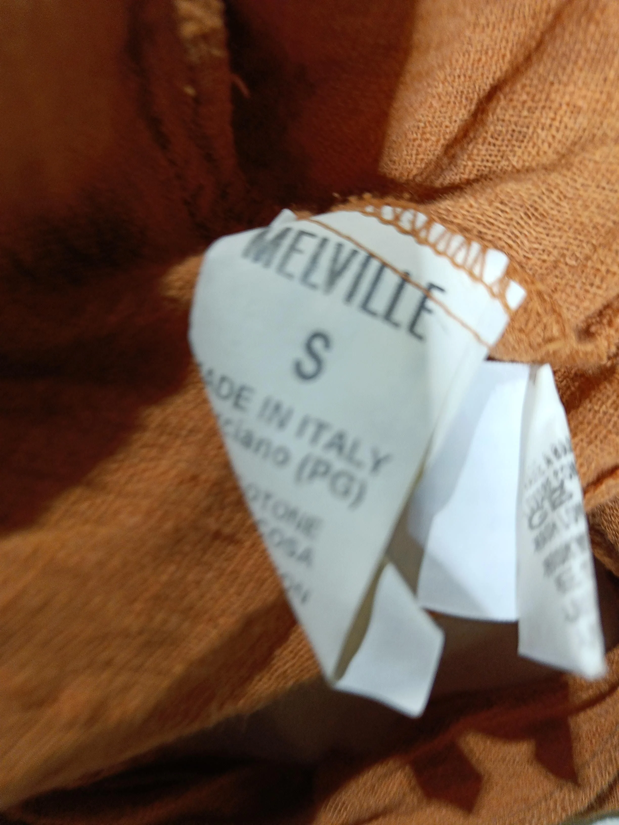 Brandy Melville Women's Top S Tan 100% Other Long Sleeve V-Neck Cropped - Image 8