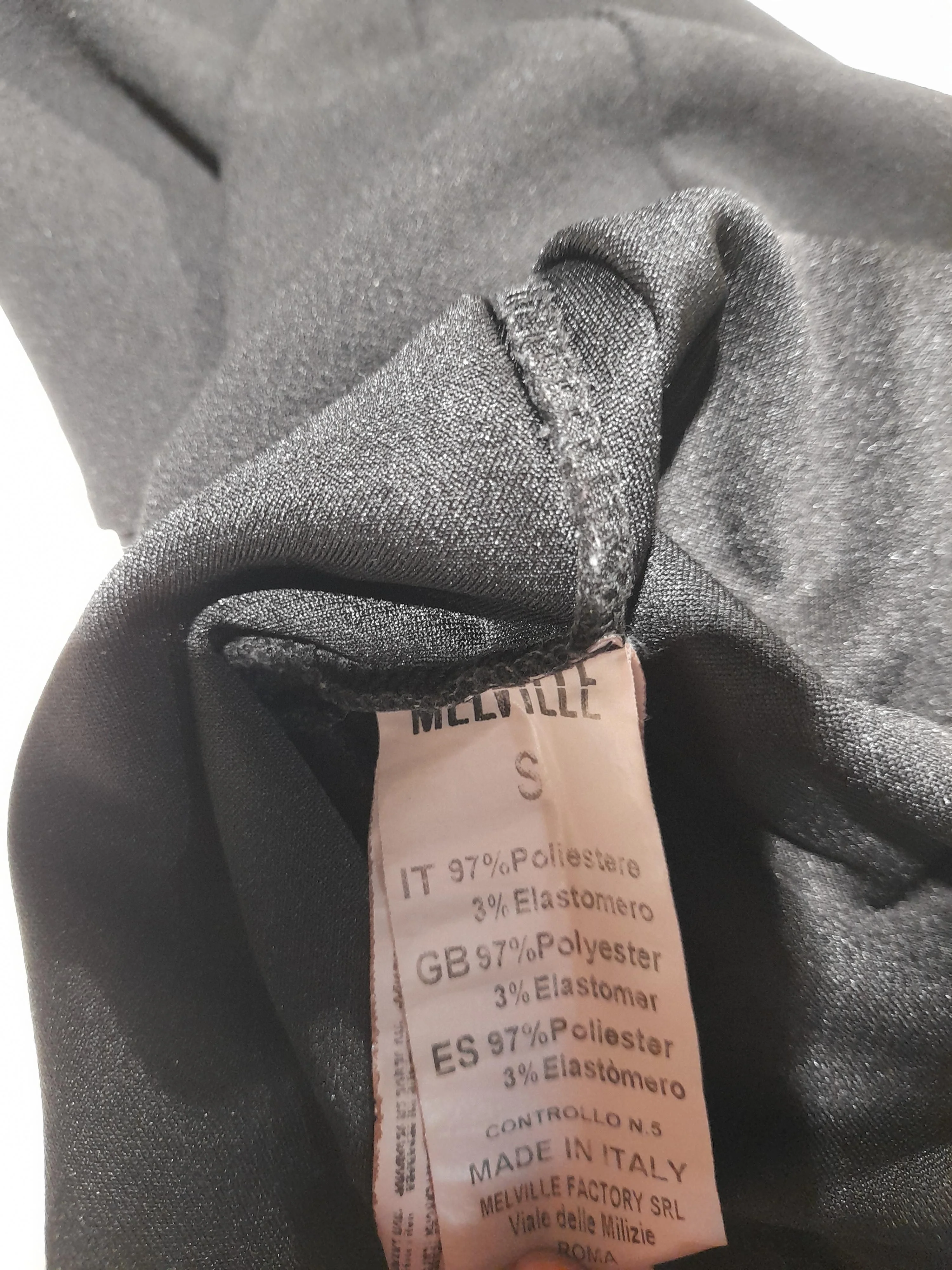 Brandy Melville Women's Trousers S Black Polyester with Elastane Flared Capri - Image 6