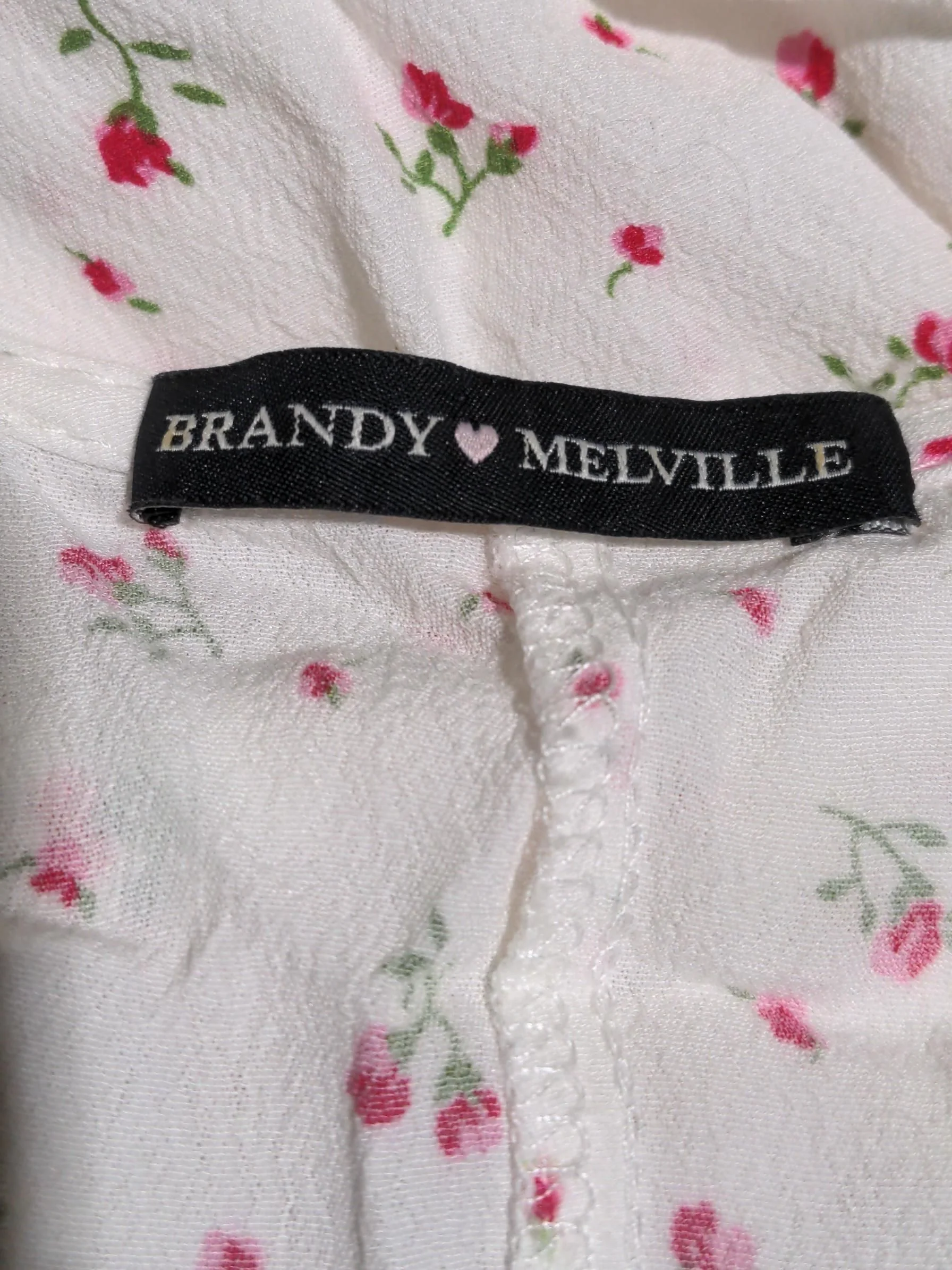 Brandy Melville Wrap Mini Dress One Size in White - Image 5