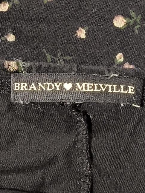 Brandy Melville Wrap Mini Dress S in Black - Image 6