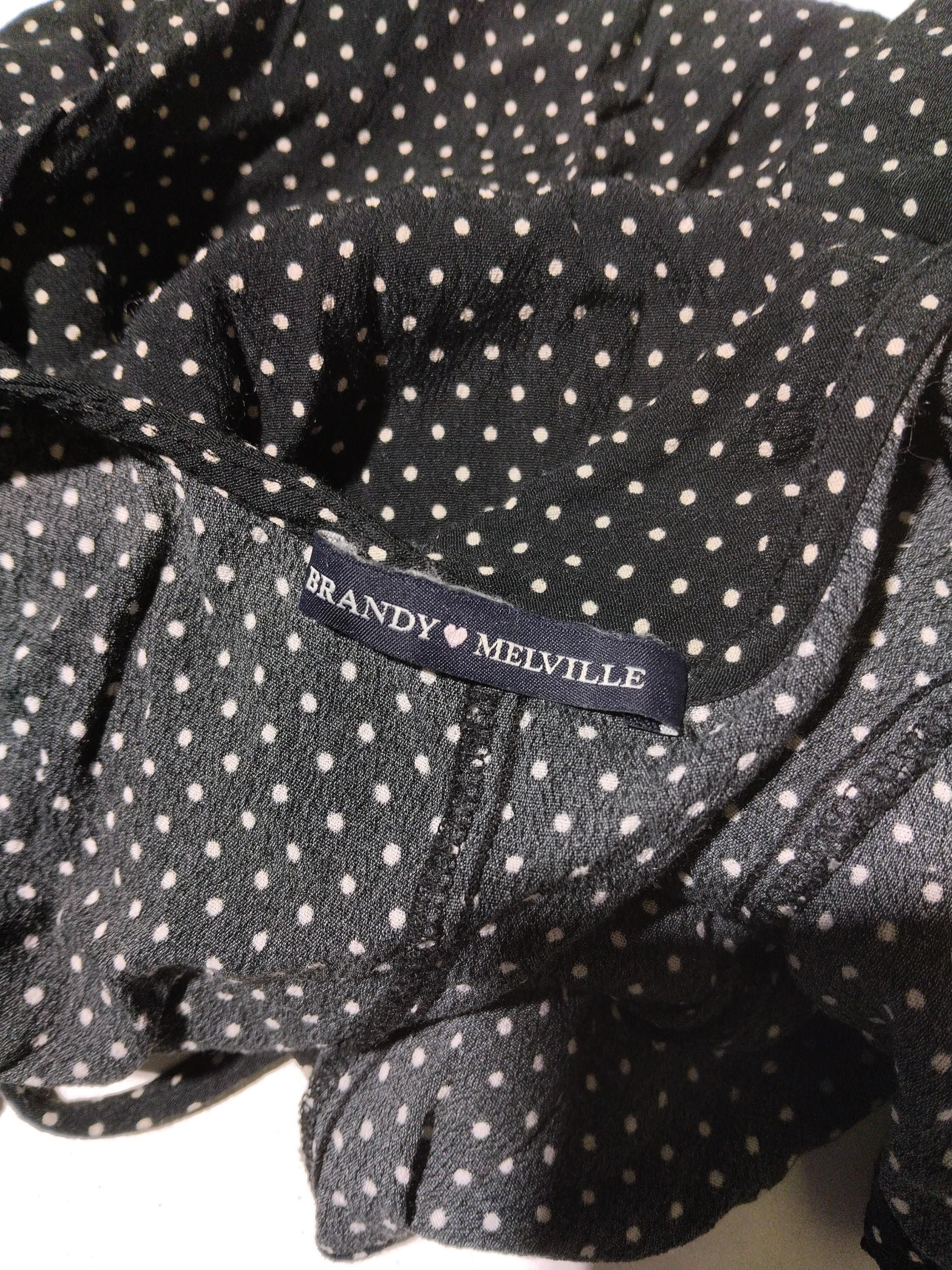 Brandy Melville Wrap Mini Dress UK6 in Black - Image 5