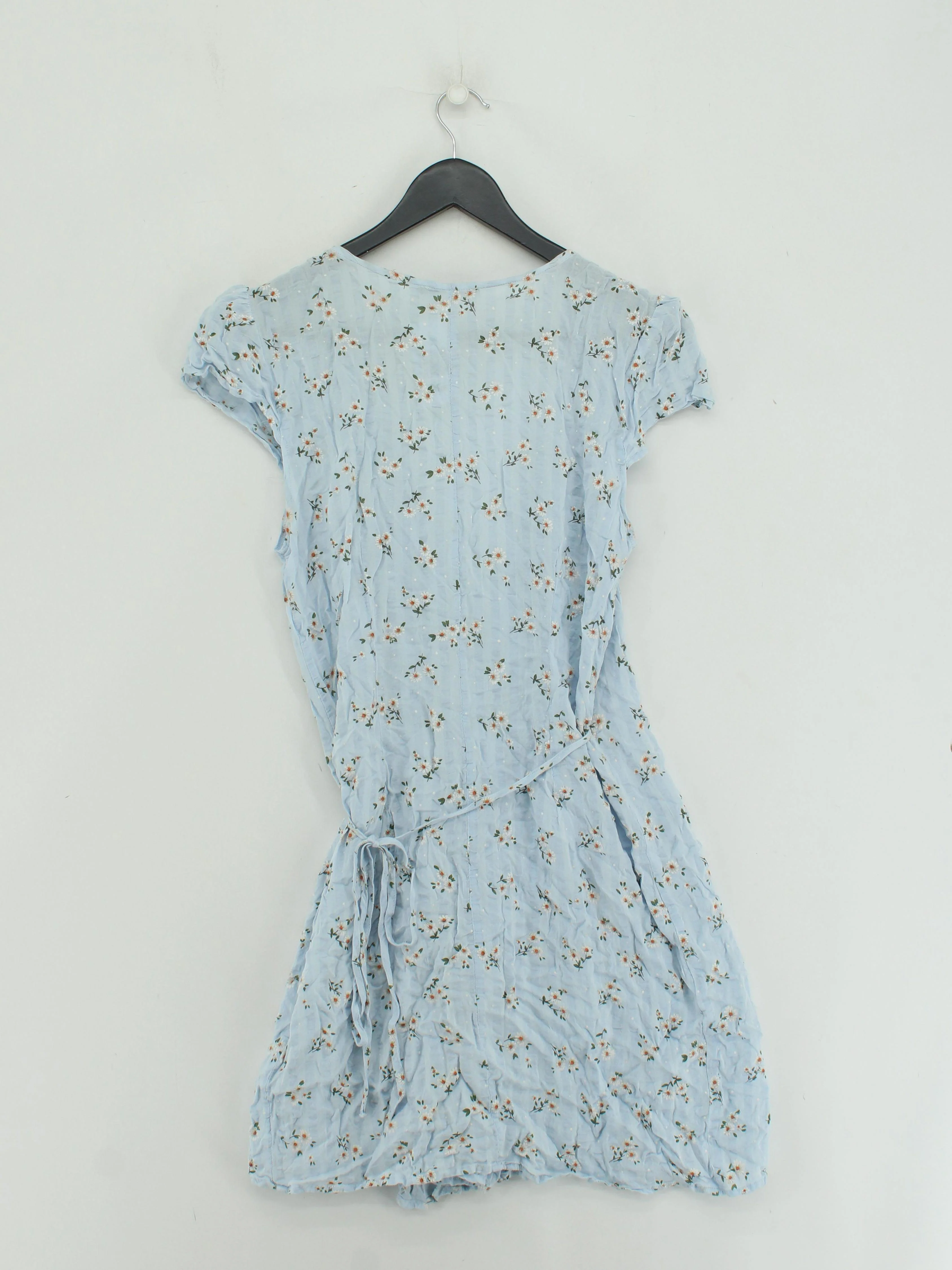 Brandy Melville Wrap Mini Dress UK6 in Blue - Image 2