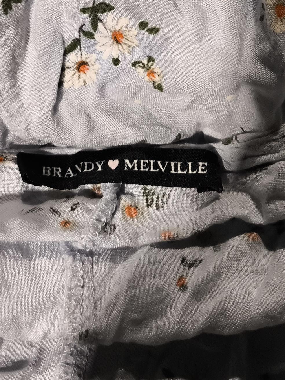 Brandy Melville Wrap Mini Dress UK6 in Blue - Image 5