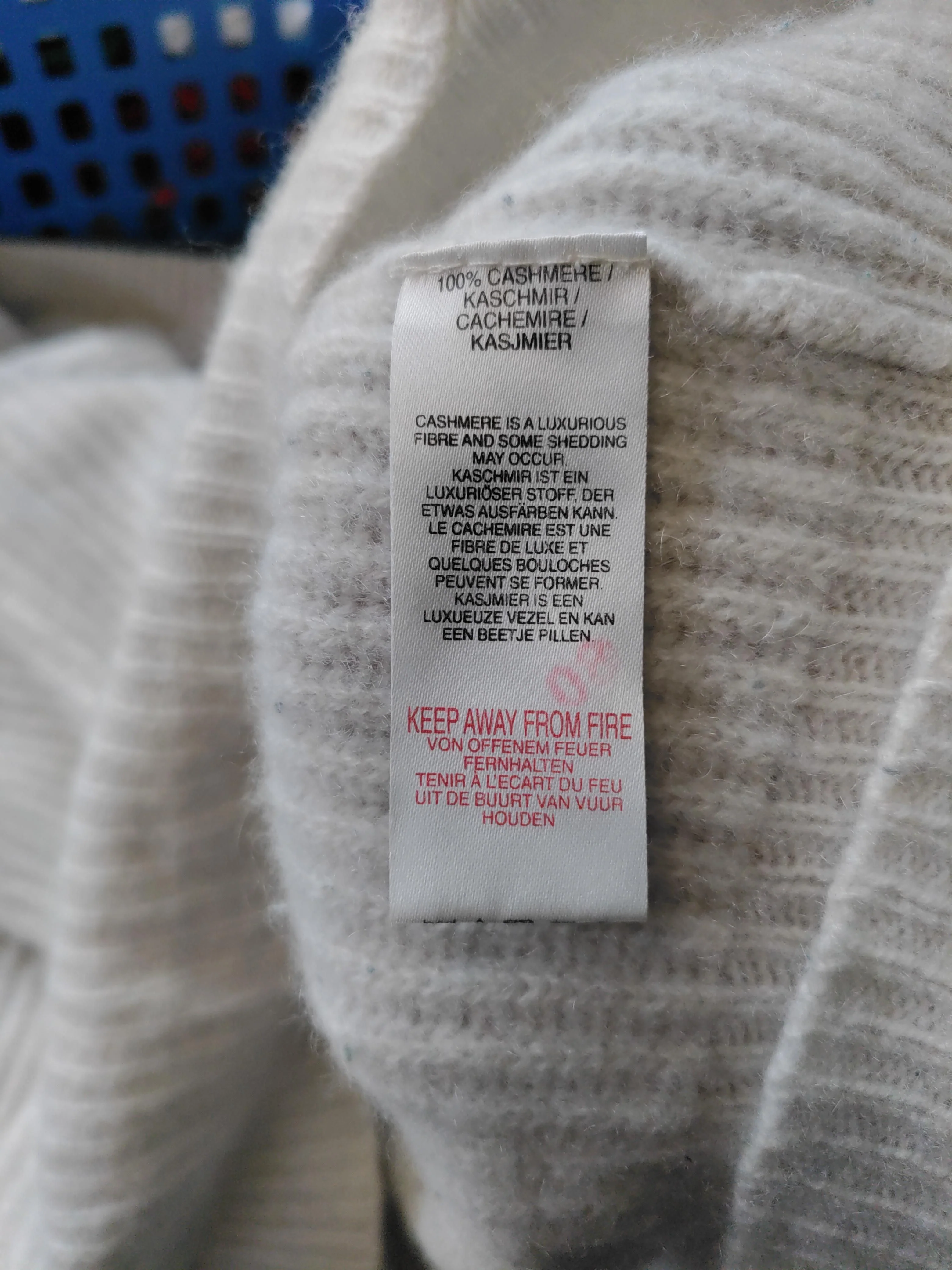 Brodie Women's Jumper M Grey 100% Cashmere Round Neck Pullover - Image 8