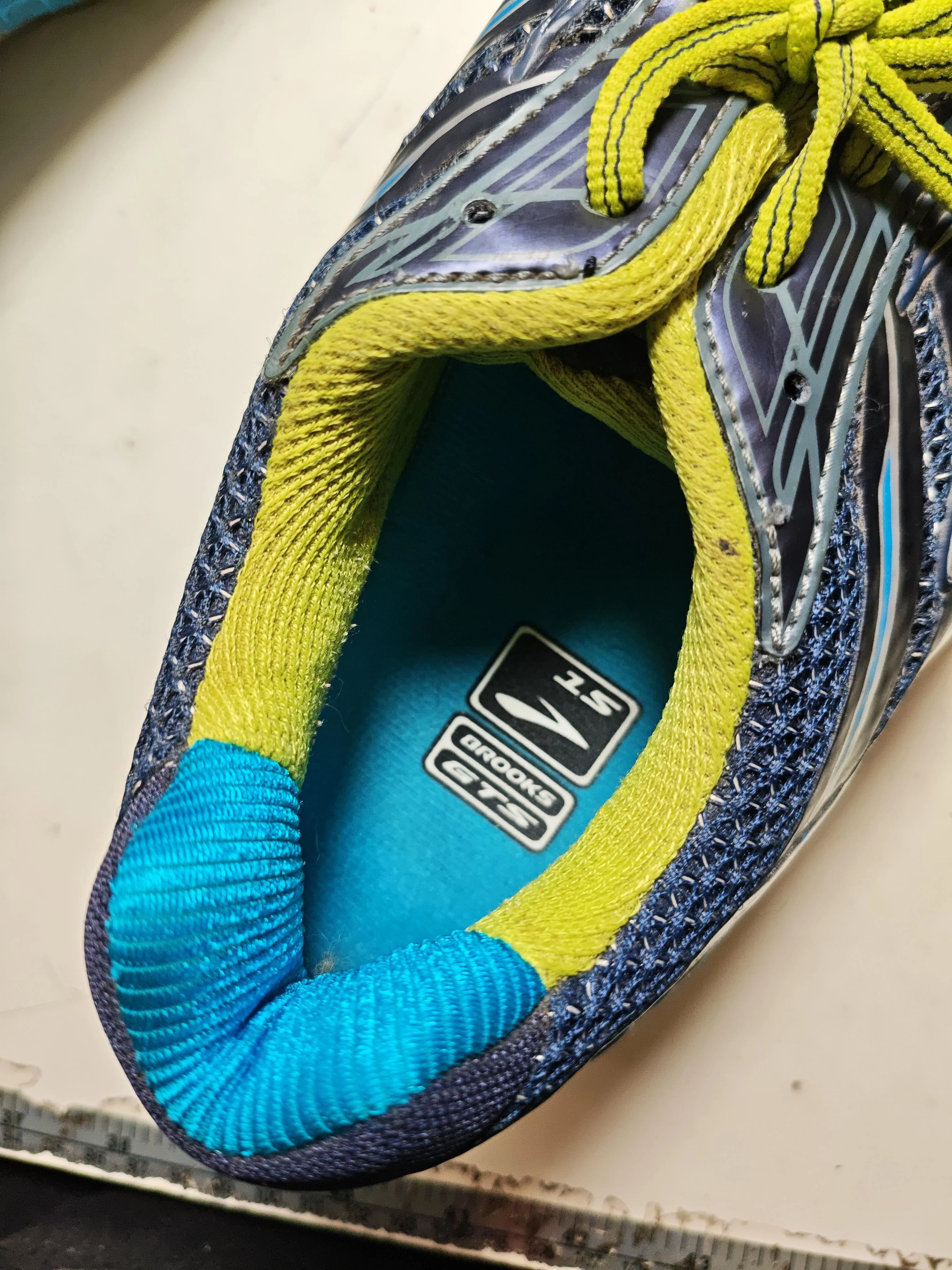 Brooks GTS Women's Trainers 15 EU45 in Blue - Image 9