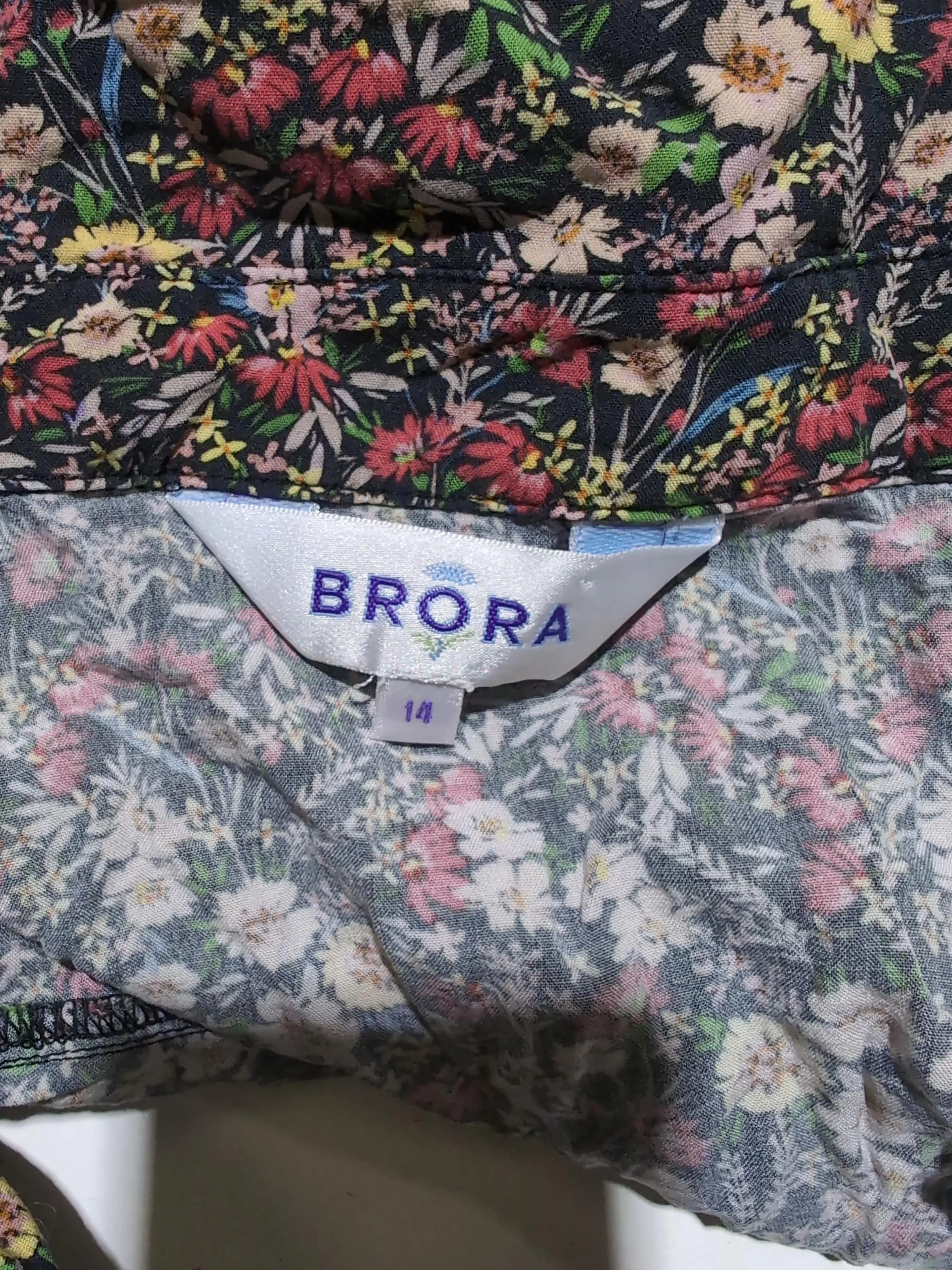 Brora Shirt Maxi Dress UK14 in Multi - Image 5