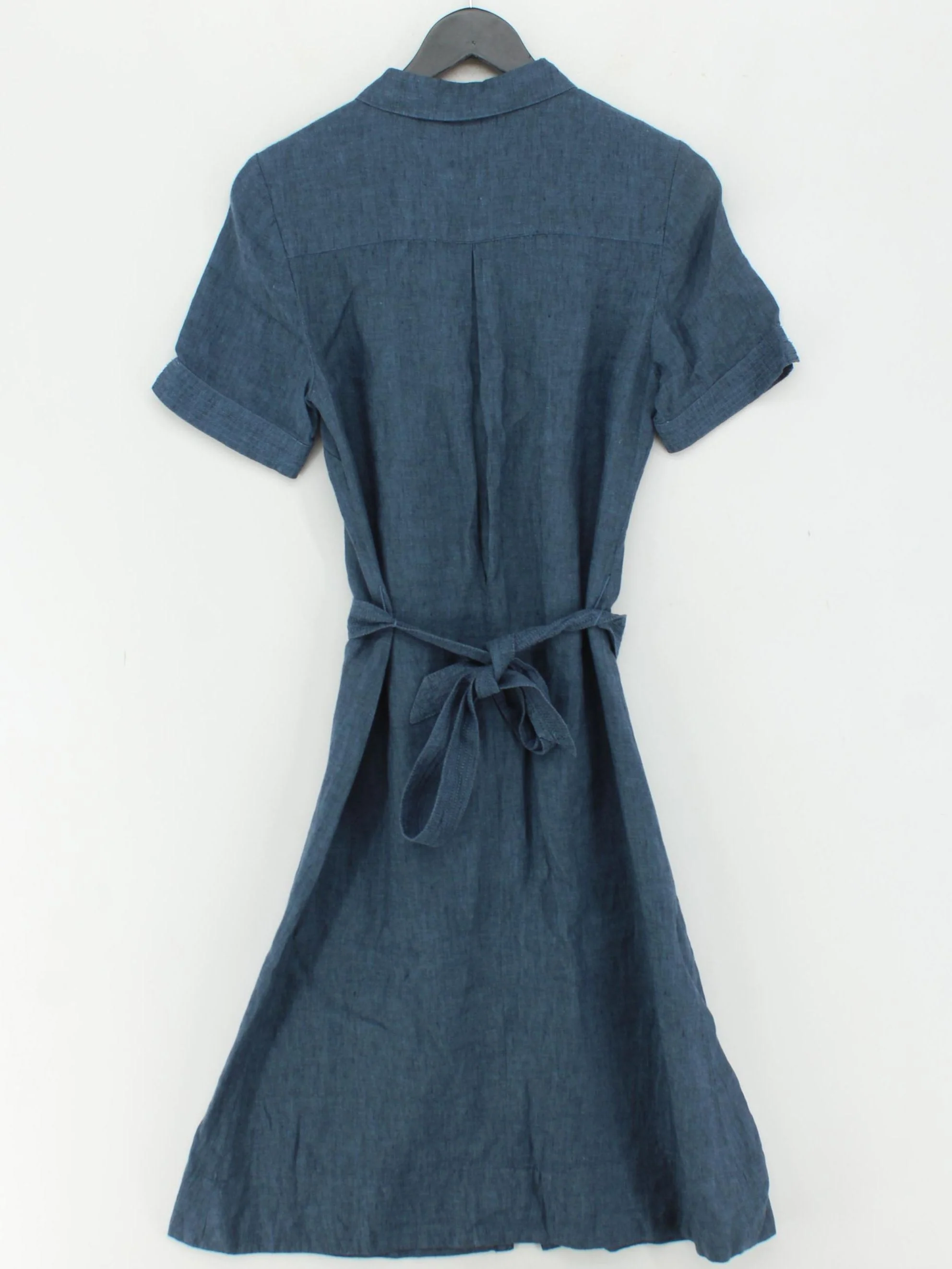 Brora Shirt Midi Dress UK10 in Blue - Image 2