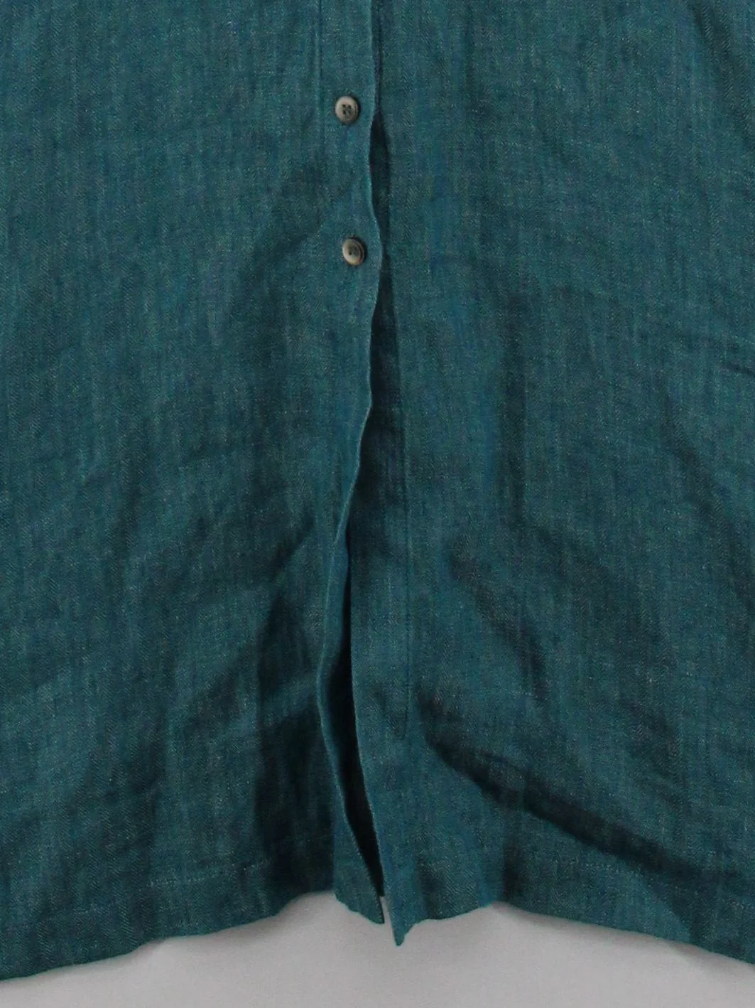 Brora Shirt Midi Dress UK16 in Green - Image 4