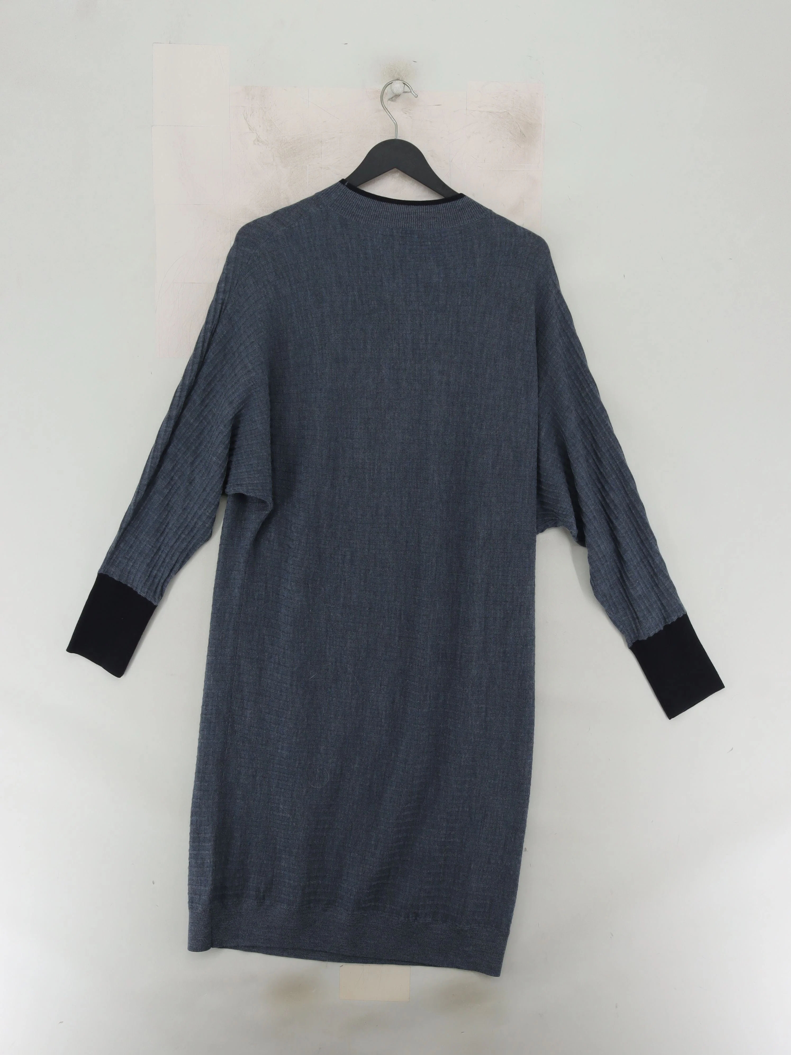 Brora T-Shirt Midi Dress UK8 in Grey - Image 2
