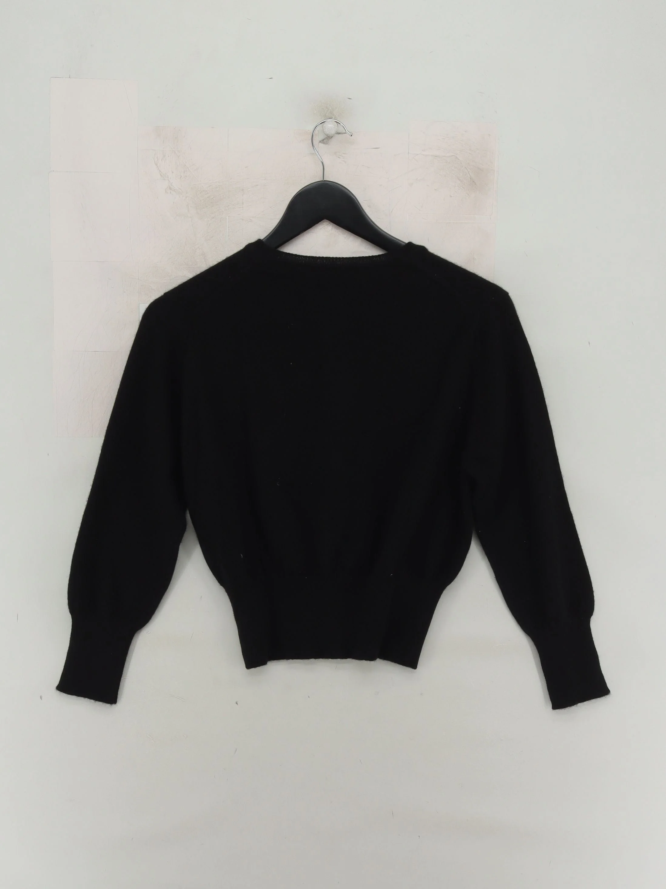 Brora Women's Cardigan S Black 100% Cashmere Round Neck Cardigan - Image 2