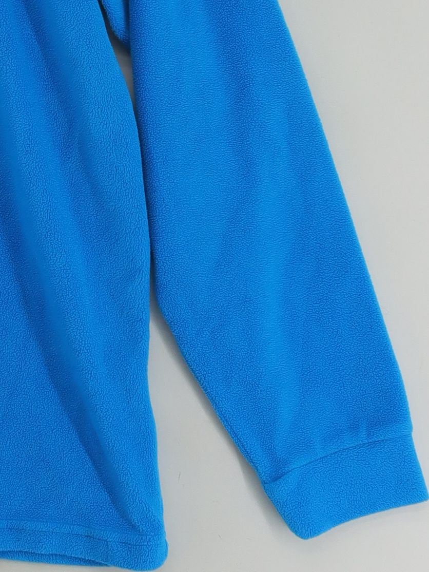 Brugi Men's Jumper XXL Blue 100% Polyester Mock Neck Pullover - Image 4
