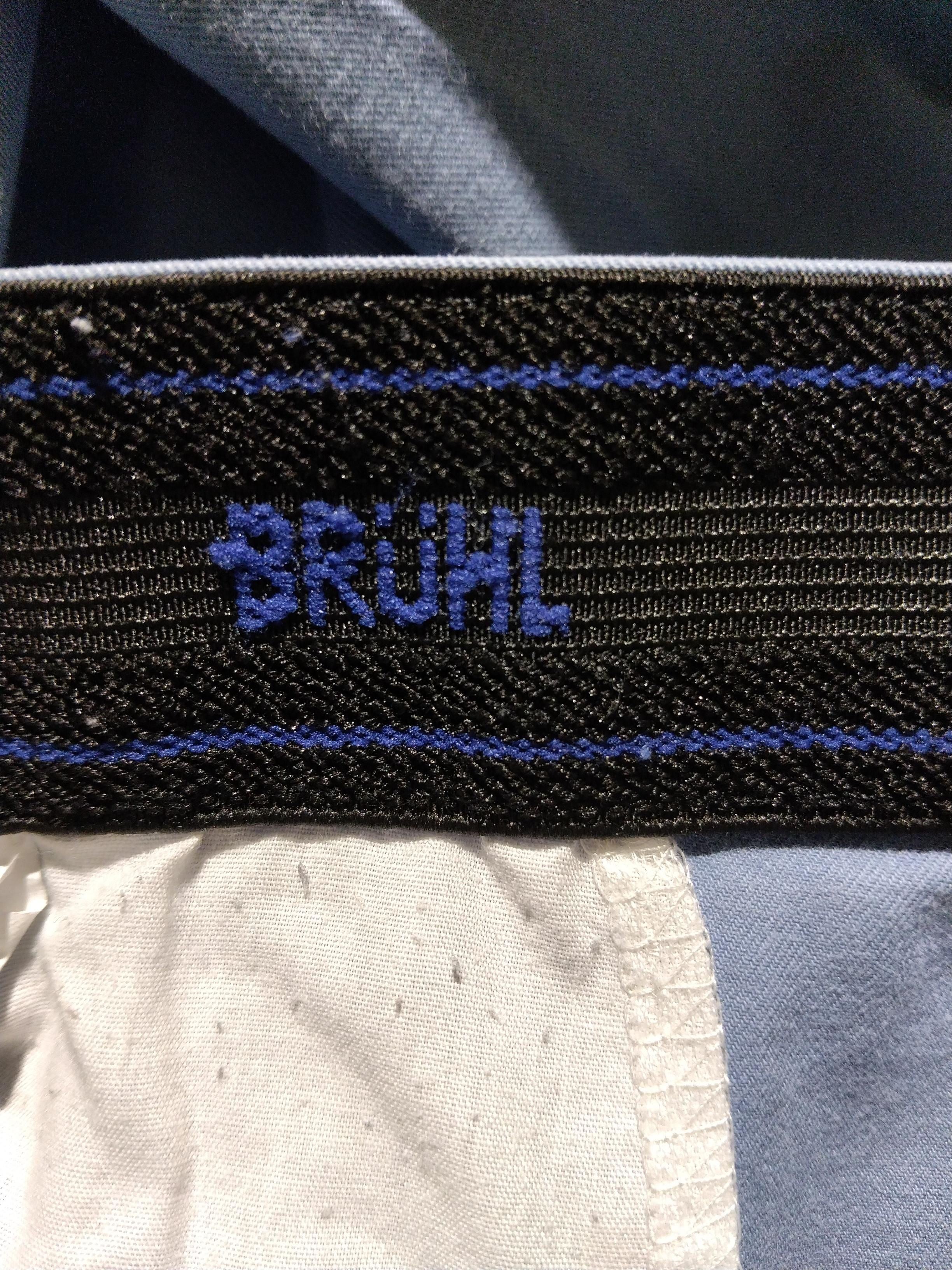 Bruhl Men's Trousers W 41 in Blue Cotton with Elastane Straight Chino - Image 5