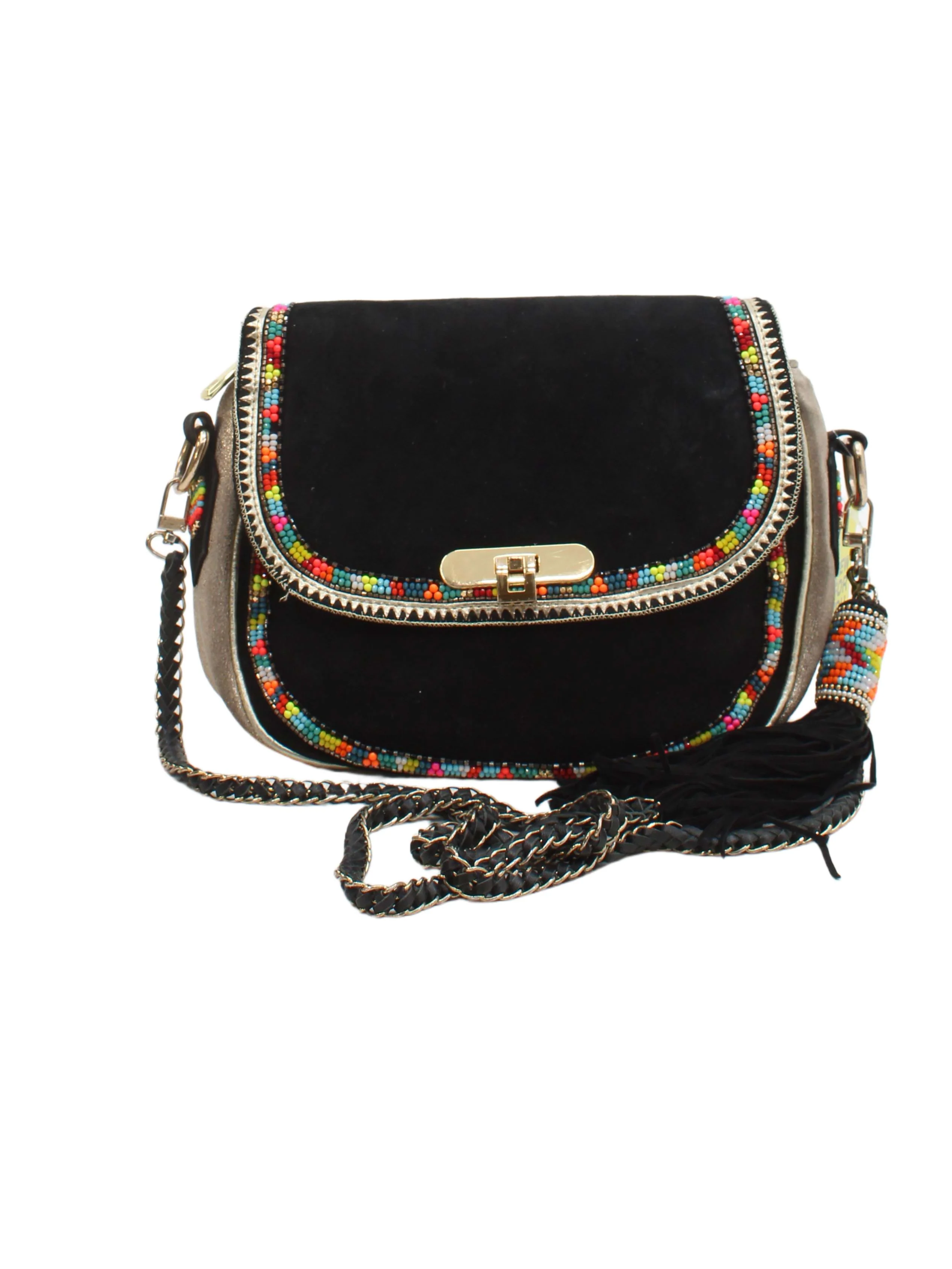 Buba Women's Bag Multi 100% Suede Crossbody