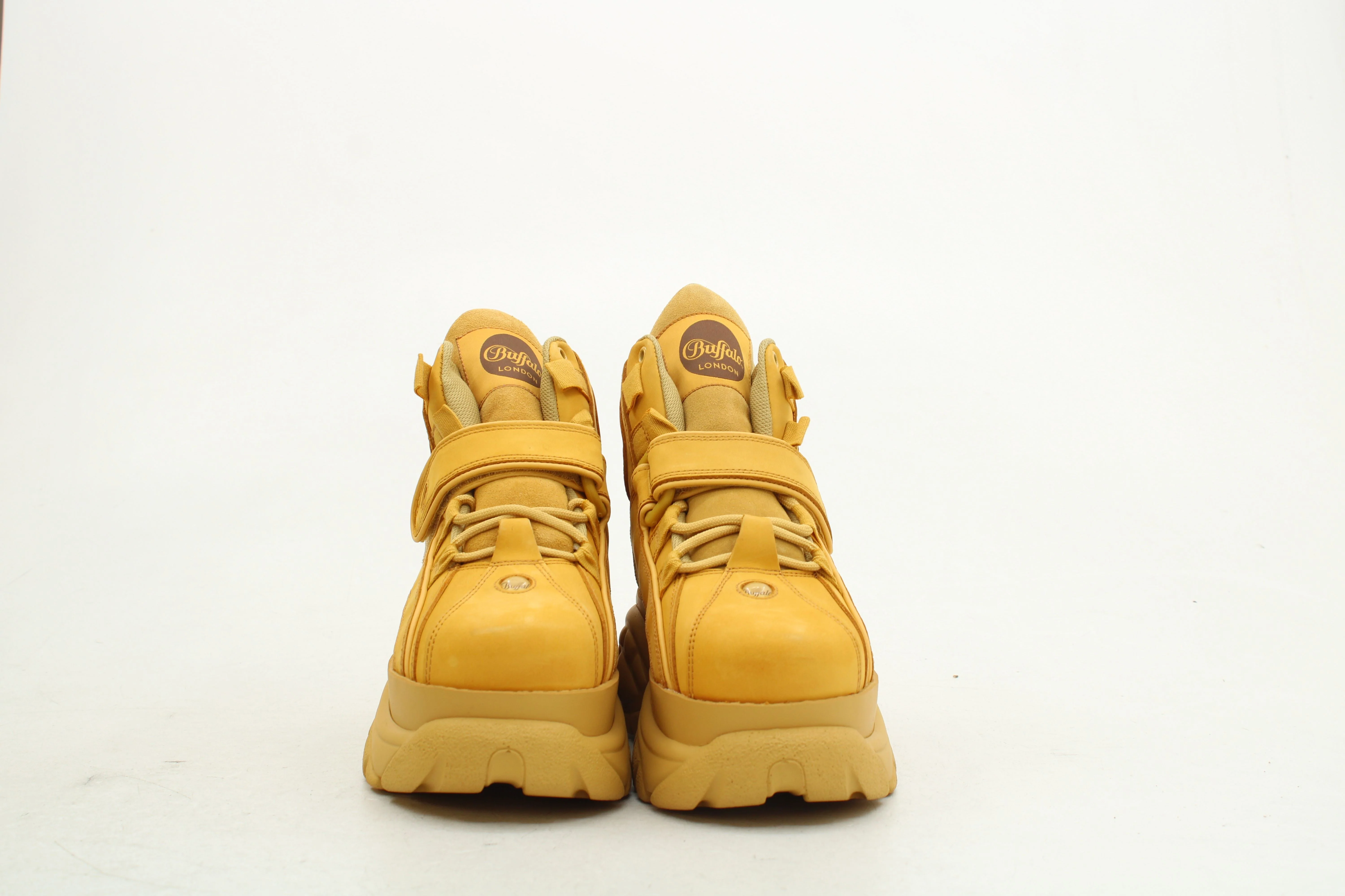 BUFFALO NUBBUCK Women's Trainers 1348-14 2.0 UK5.5 EU39 in Tan RRP £145 - Image 2