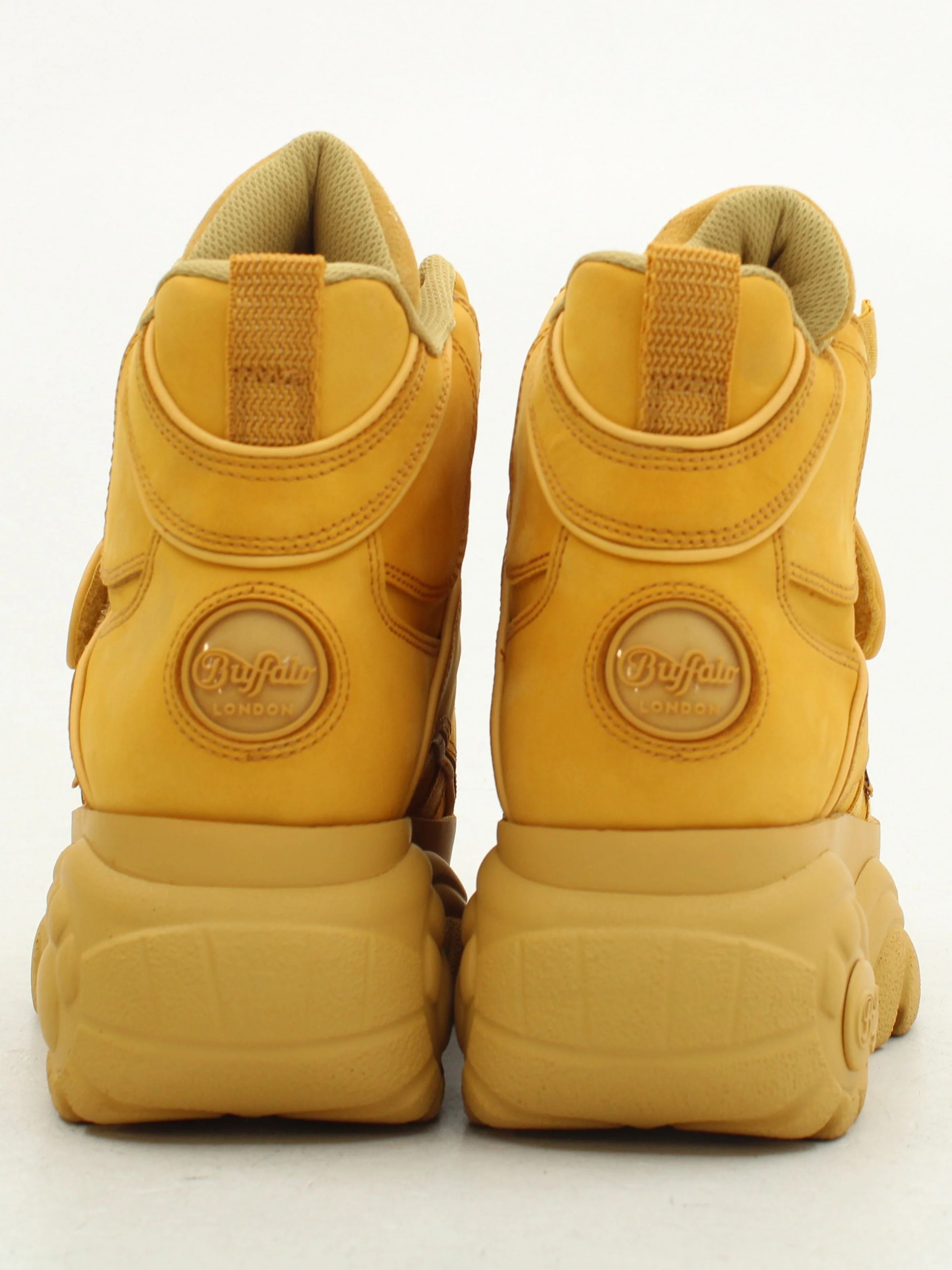 BUFFALO NUBBUCK Women's Trainers 1348-14 2.0 UK5.5 EU39 in Tan RRP £145 - Image 3