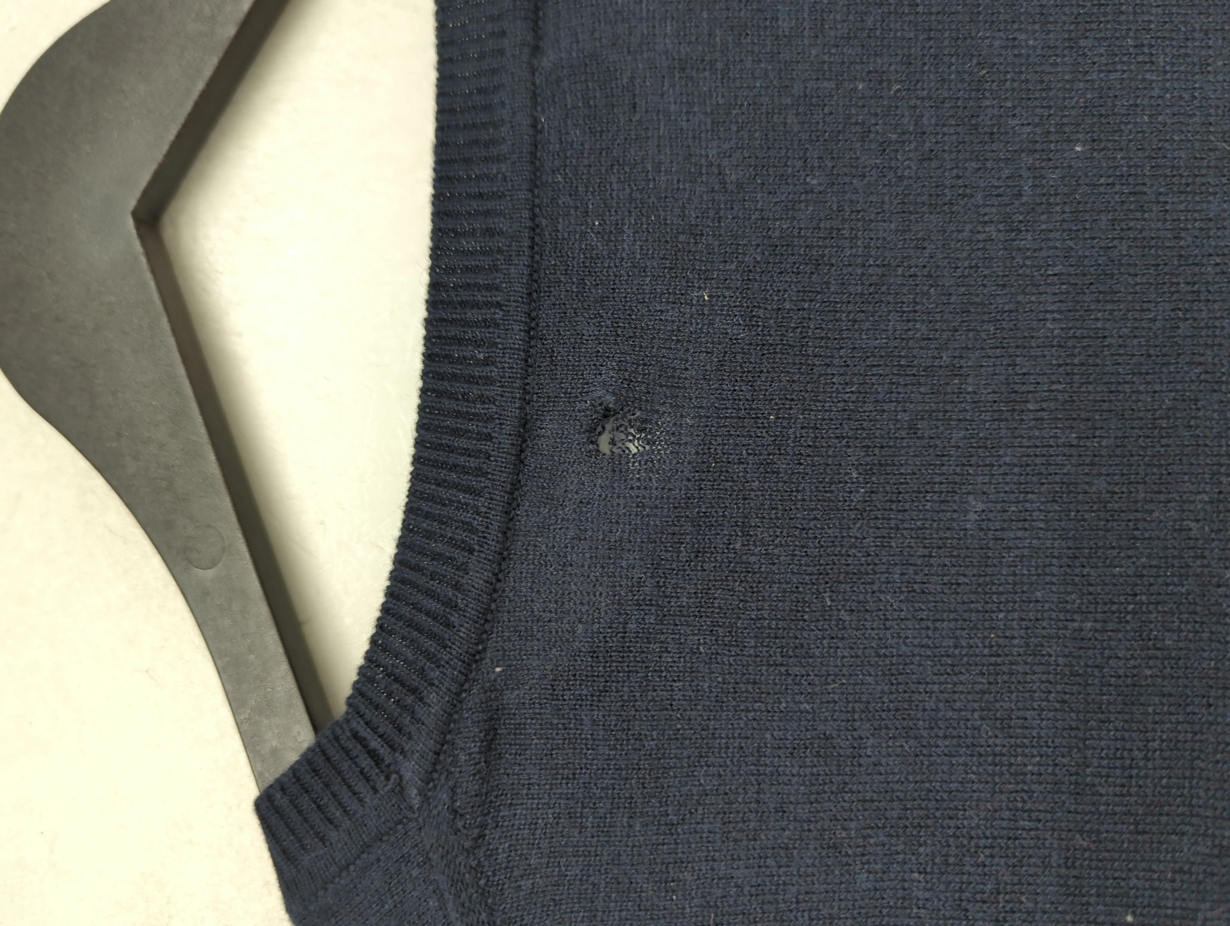 Burberry Men's Jumper M Blue Cotton with Cashmere Crew Neck Pullover - Image 5
