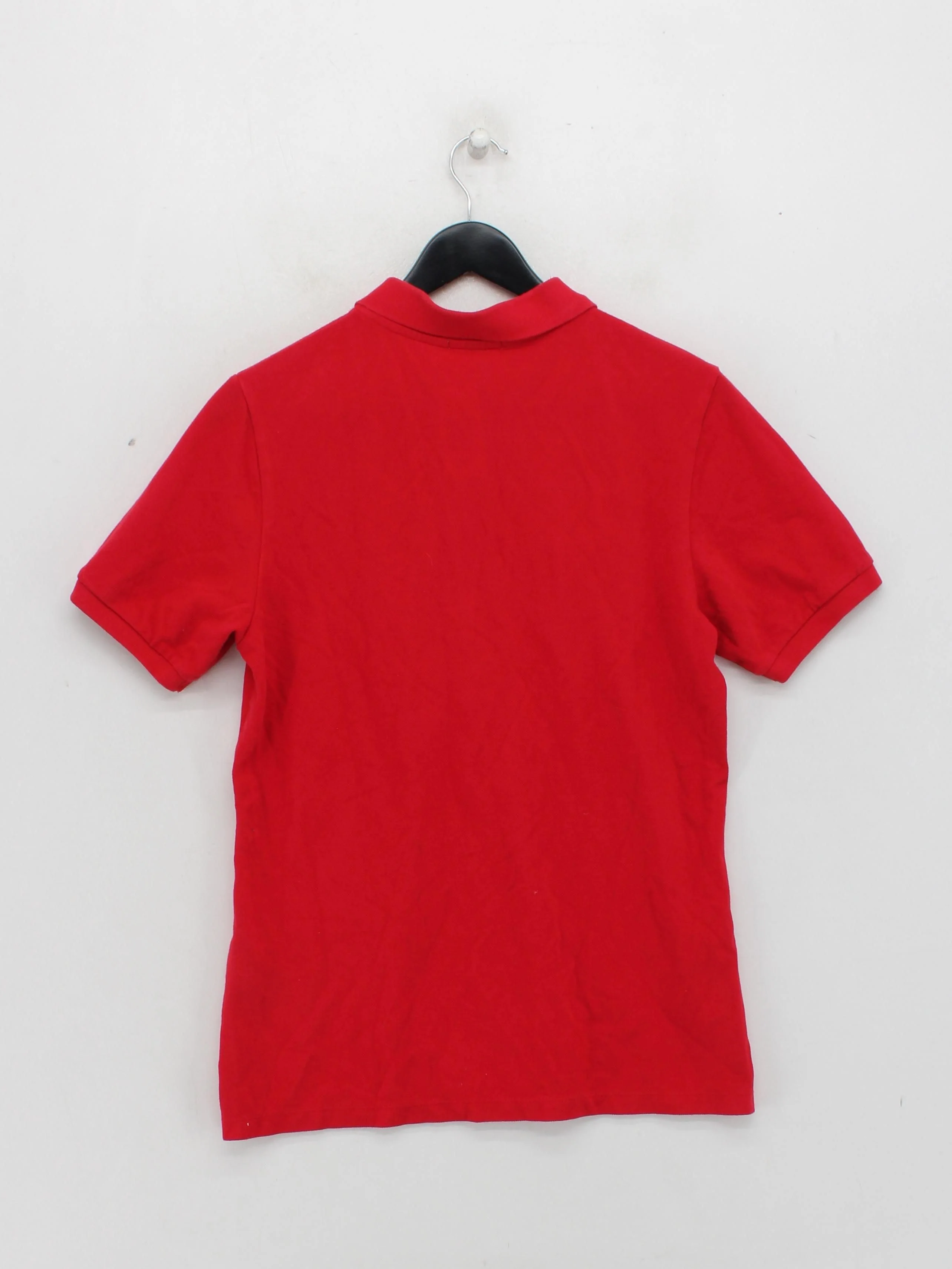 Burberry Men's Polo S Red 100% Cotton Basic - Image 2