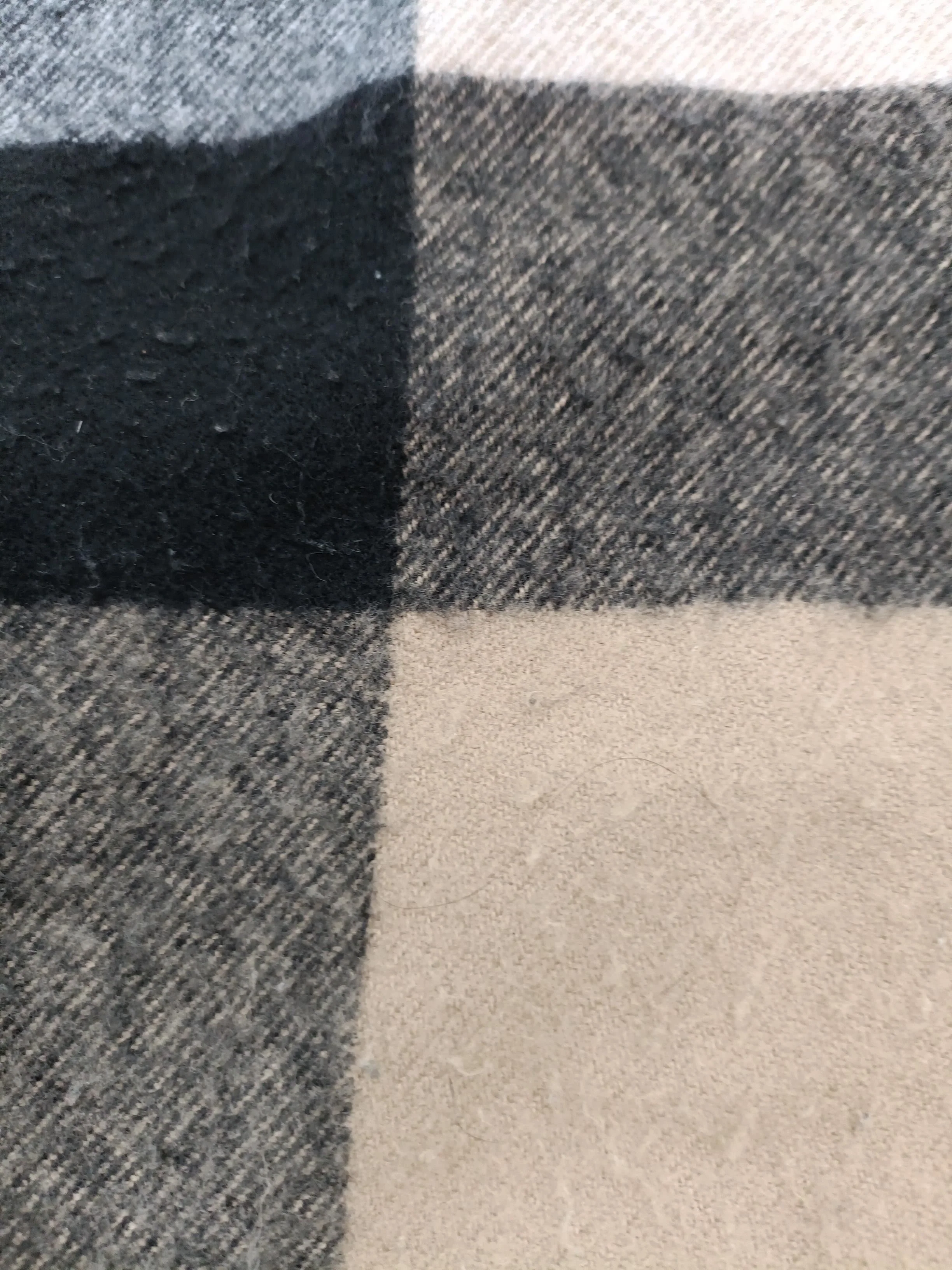 Burberry Men's Scarf Multi Checkered 100% Cashmere Scarf - Image 3