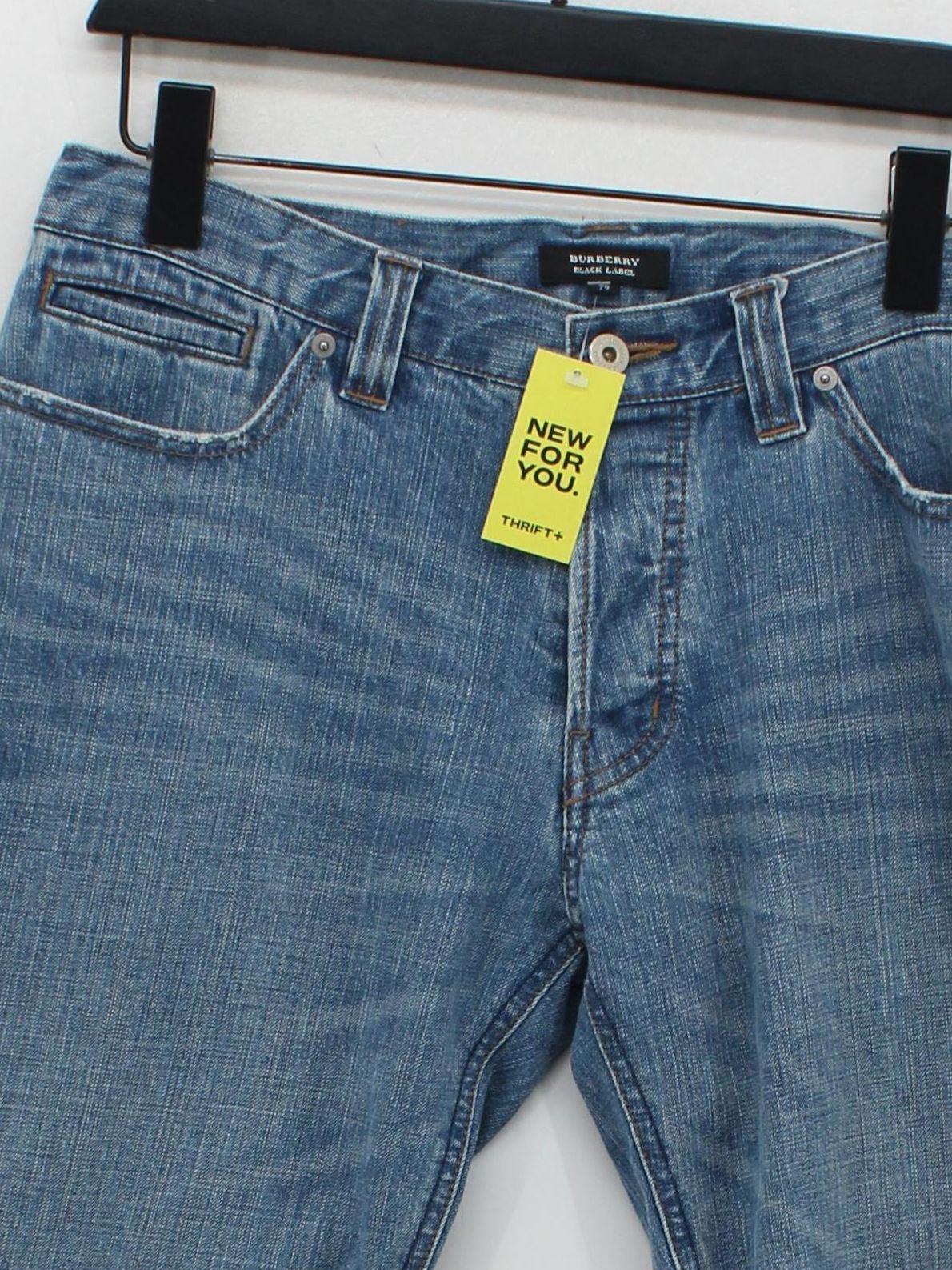 Burberry Men's Shorts W 31 in Blue Cotton with Elastane Chino - Image 3