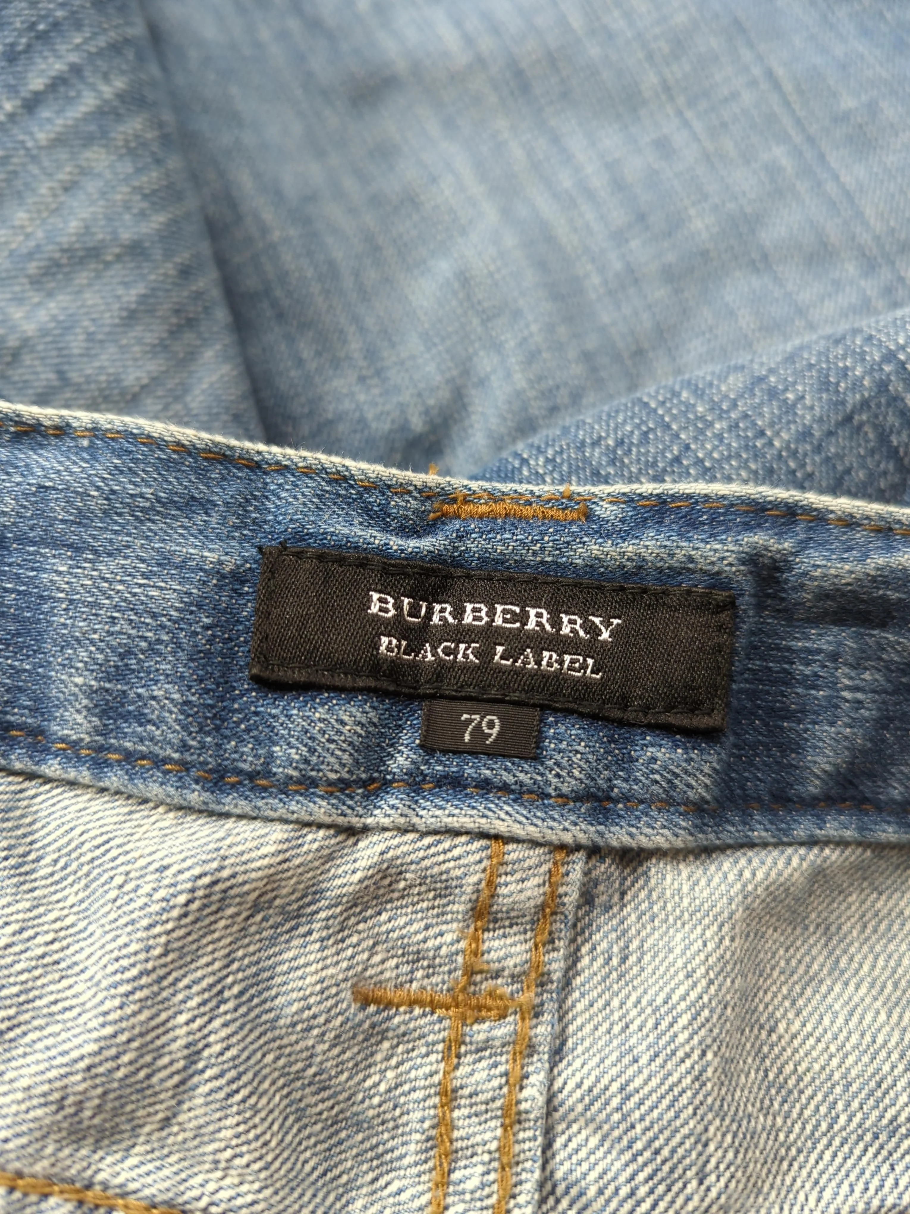 Burberry Men's Shorts W 31 in Blue Cotton with Elastane Chino - Image 5