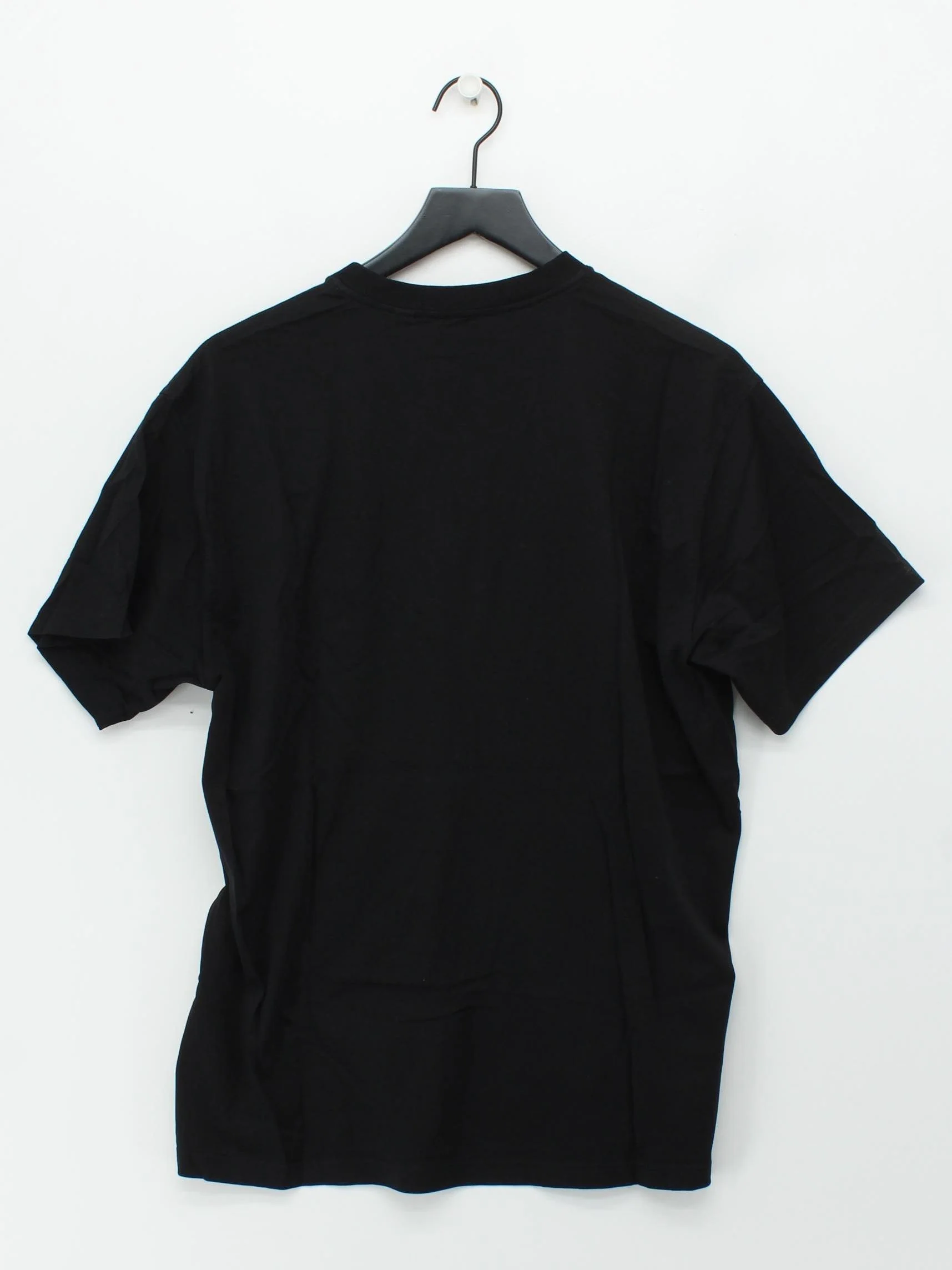Burberry Men's T-Shirt M Black Graphic Cotton with Elastane Basic - Image 2