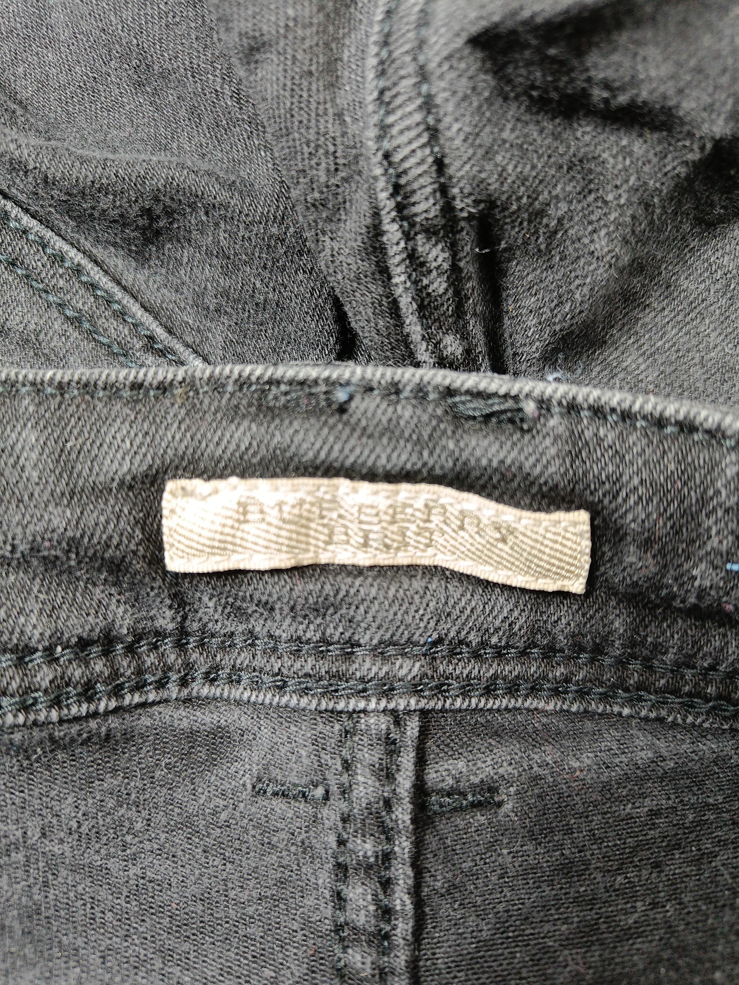 Burberry Women's Jeans UK 10 Black Cotton with Elastane Skinny - Image 5